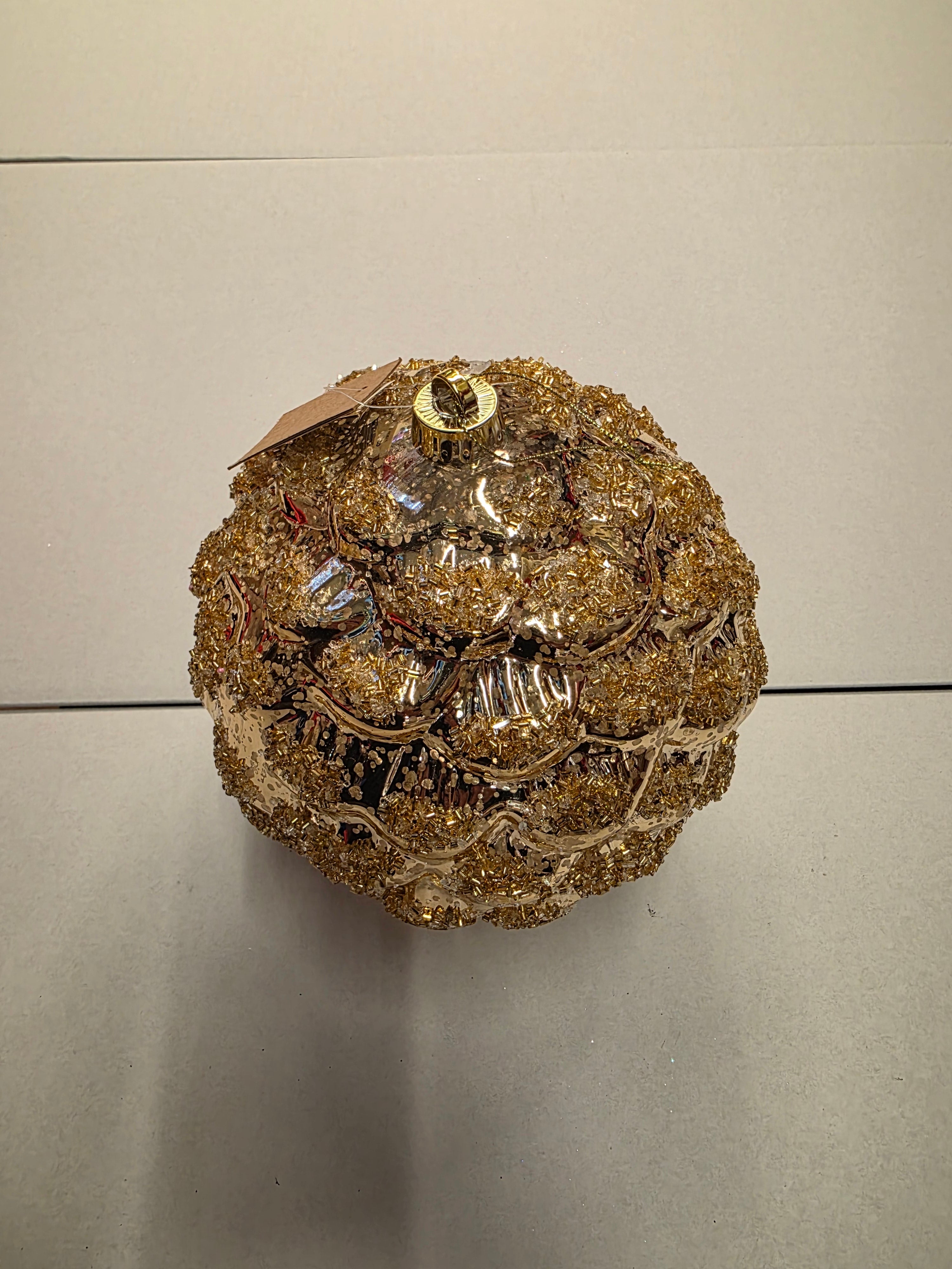 Bauble Pinecone Copper 20cm