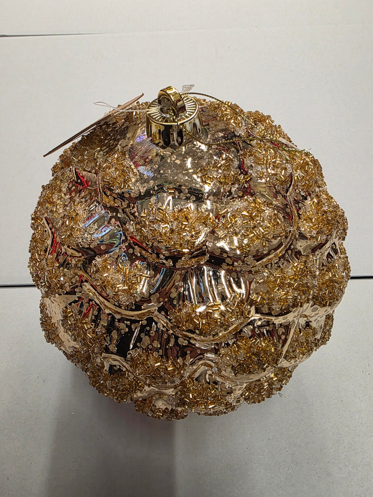 Bauble Pinecone Copper 20cm