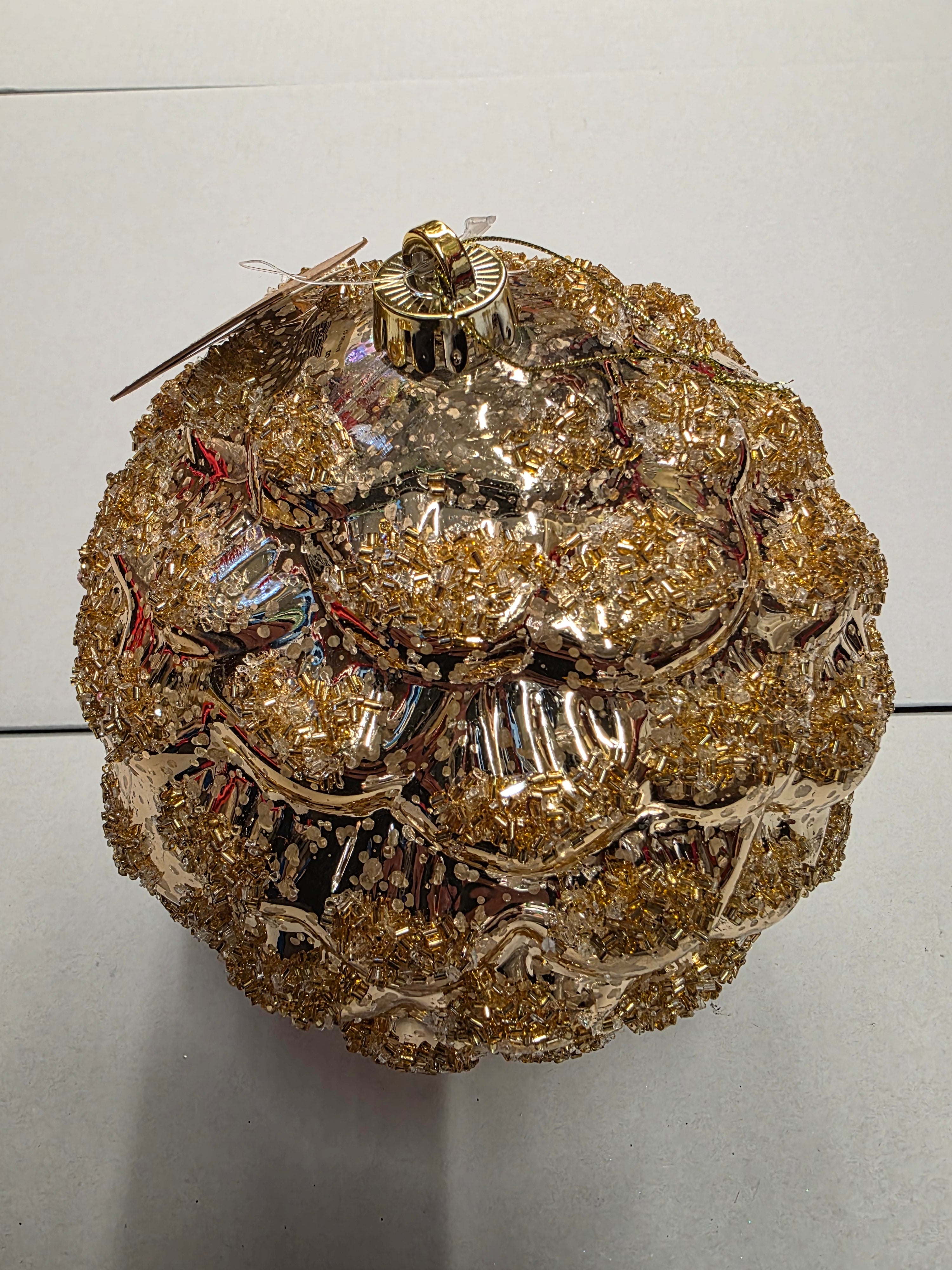 Bauble Pinecone Copper 20cm