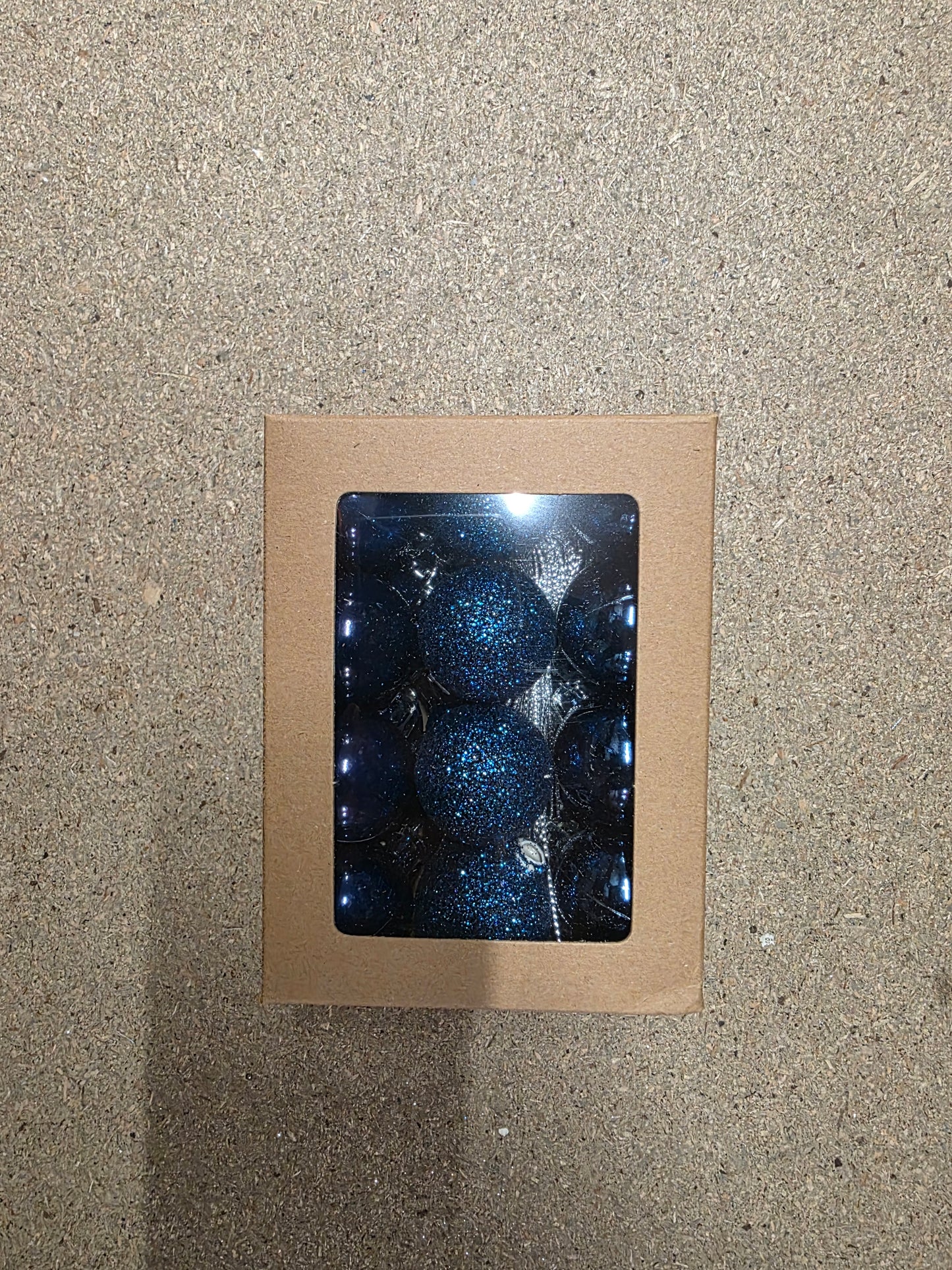 Baubles Multi Finish 30mm Mid Blue X24