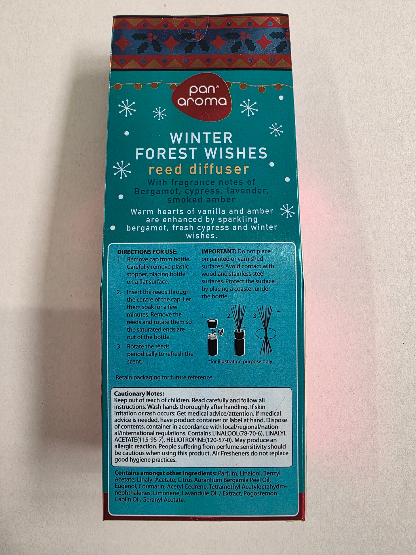 Reed Diffuser Winter Forest Wishes 50ml  (PACK OF 2)