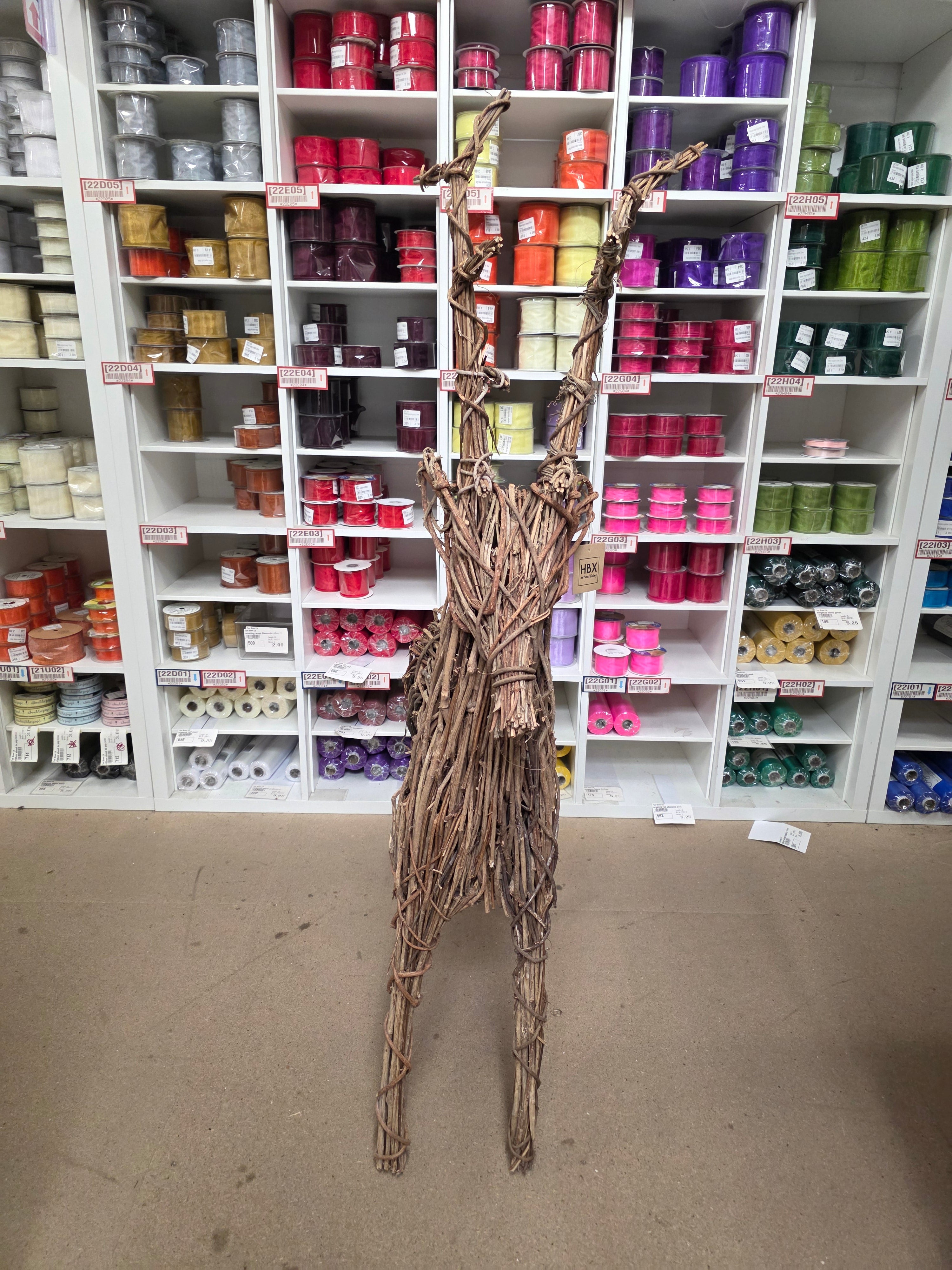 Reindeer Standing Vine 137cm