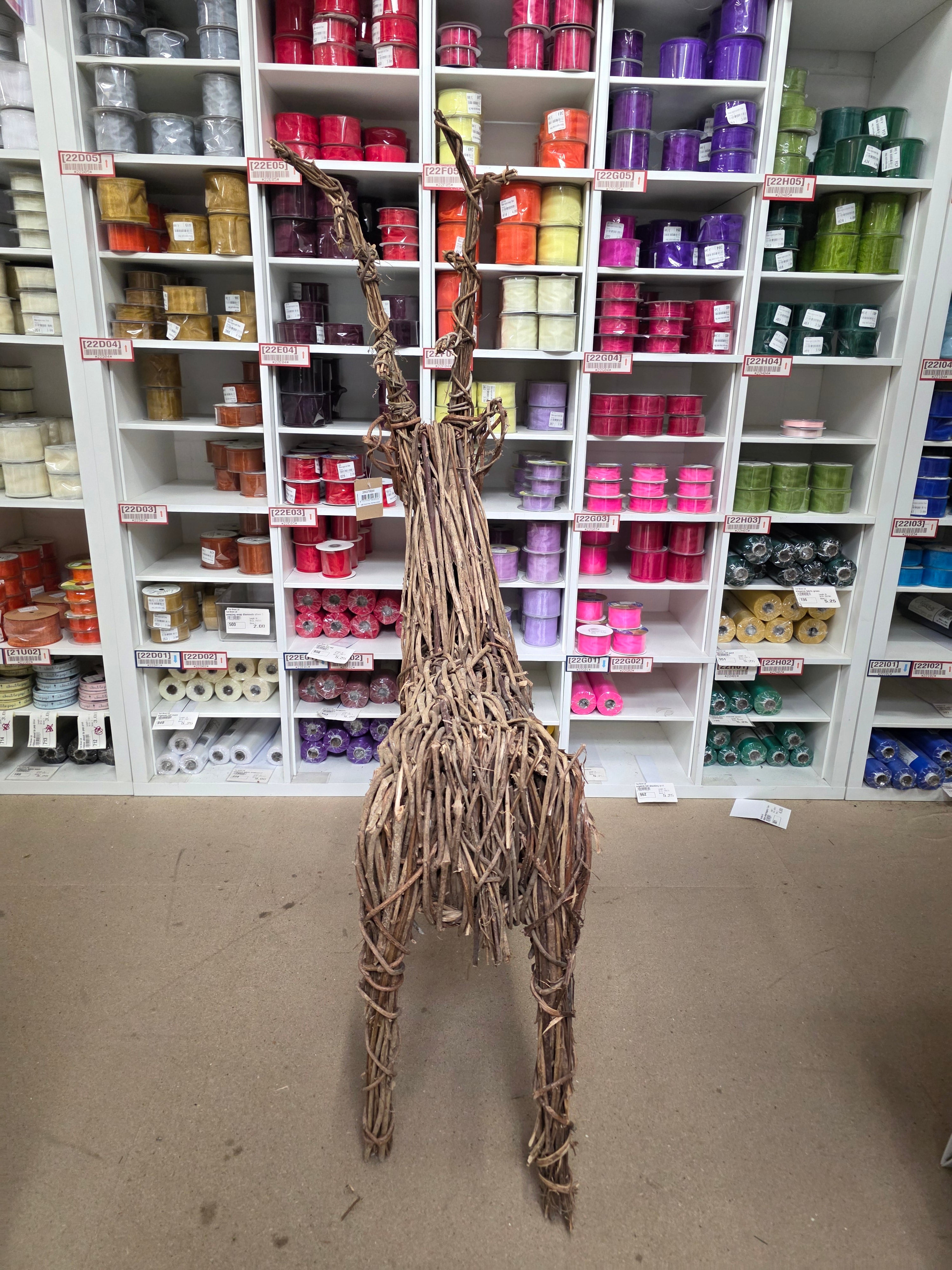 Reindeer Standing Vine 137cm