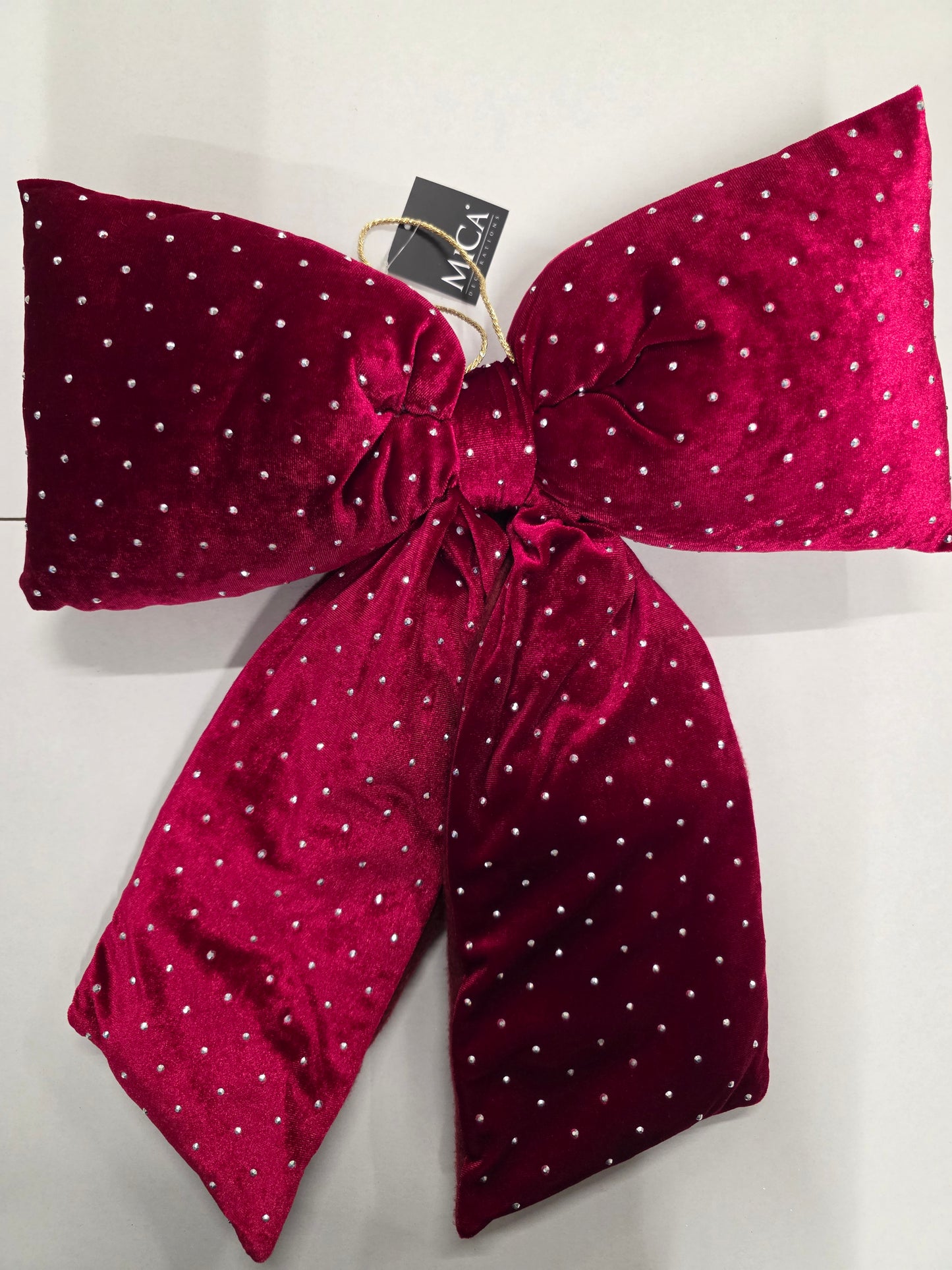 Bow Dark Red 50x39cm