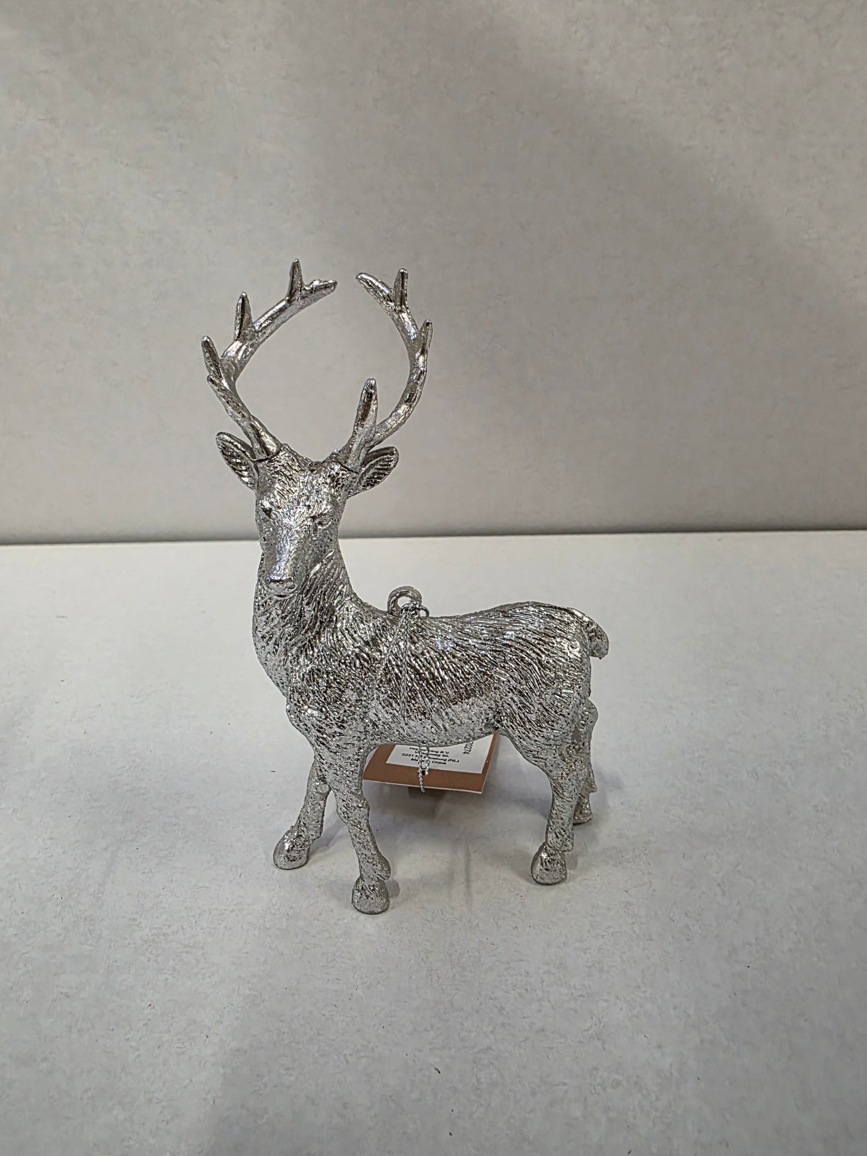 Hanger Deers Assorted 14cm silver (PACK OF 3)