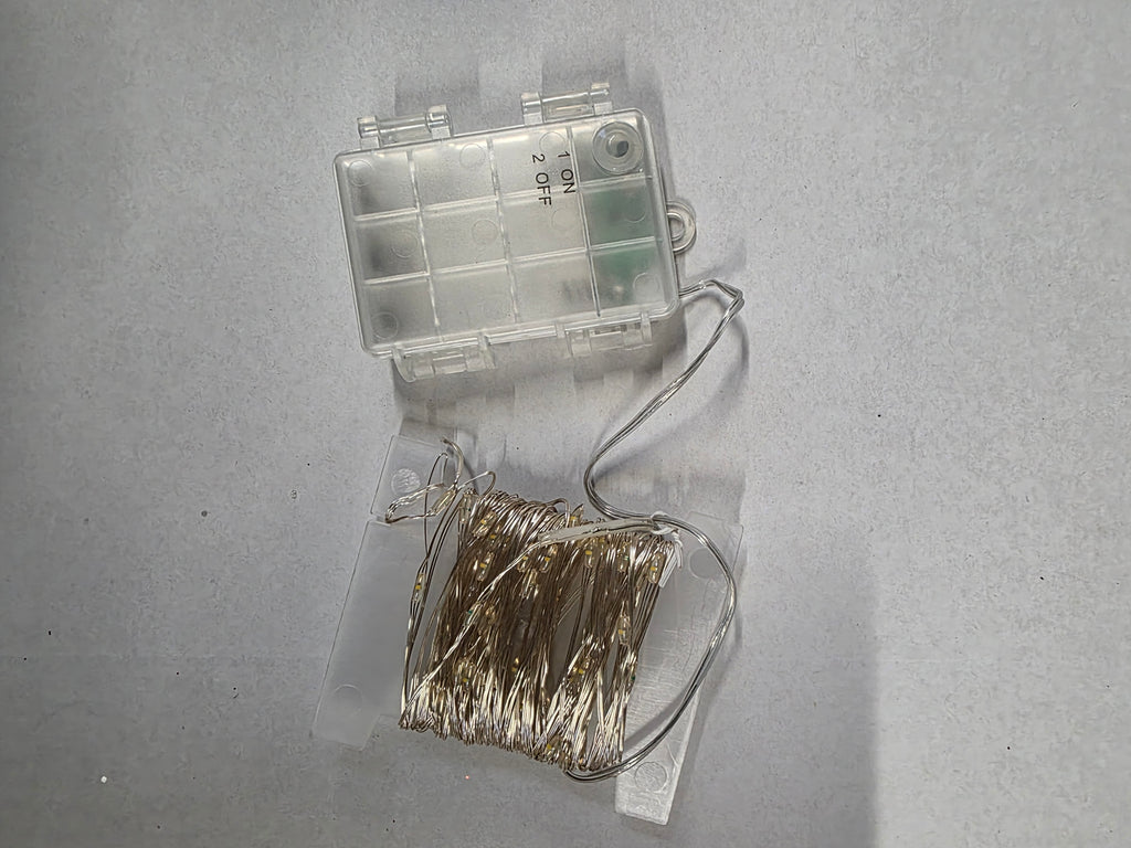 L E D Lights X 5m Silver Wire X100