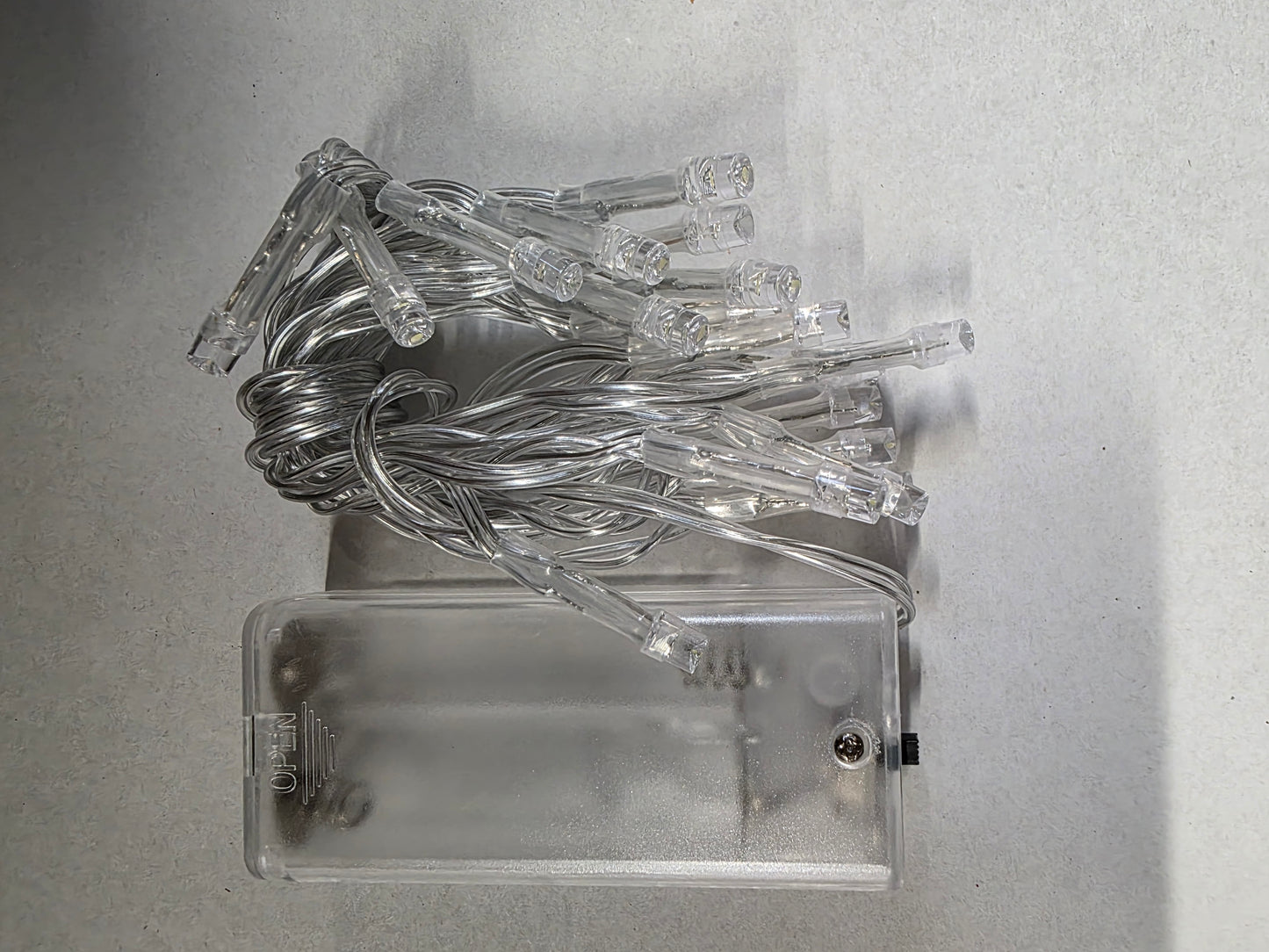 L E D String Lights White X20  (PACK OF 2)