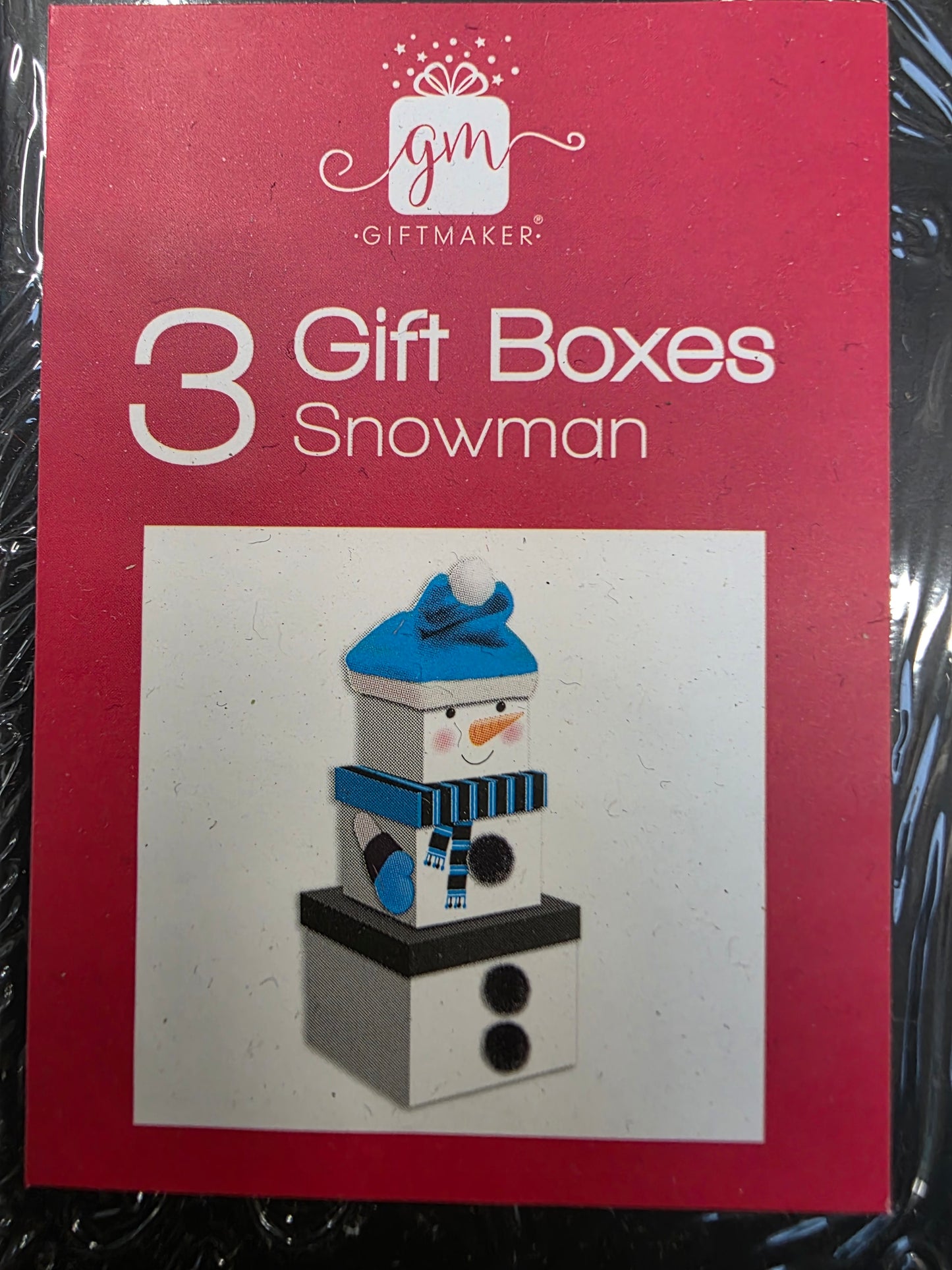 Christmas Nest Box Snowman