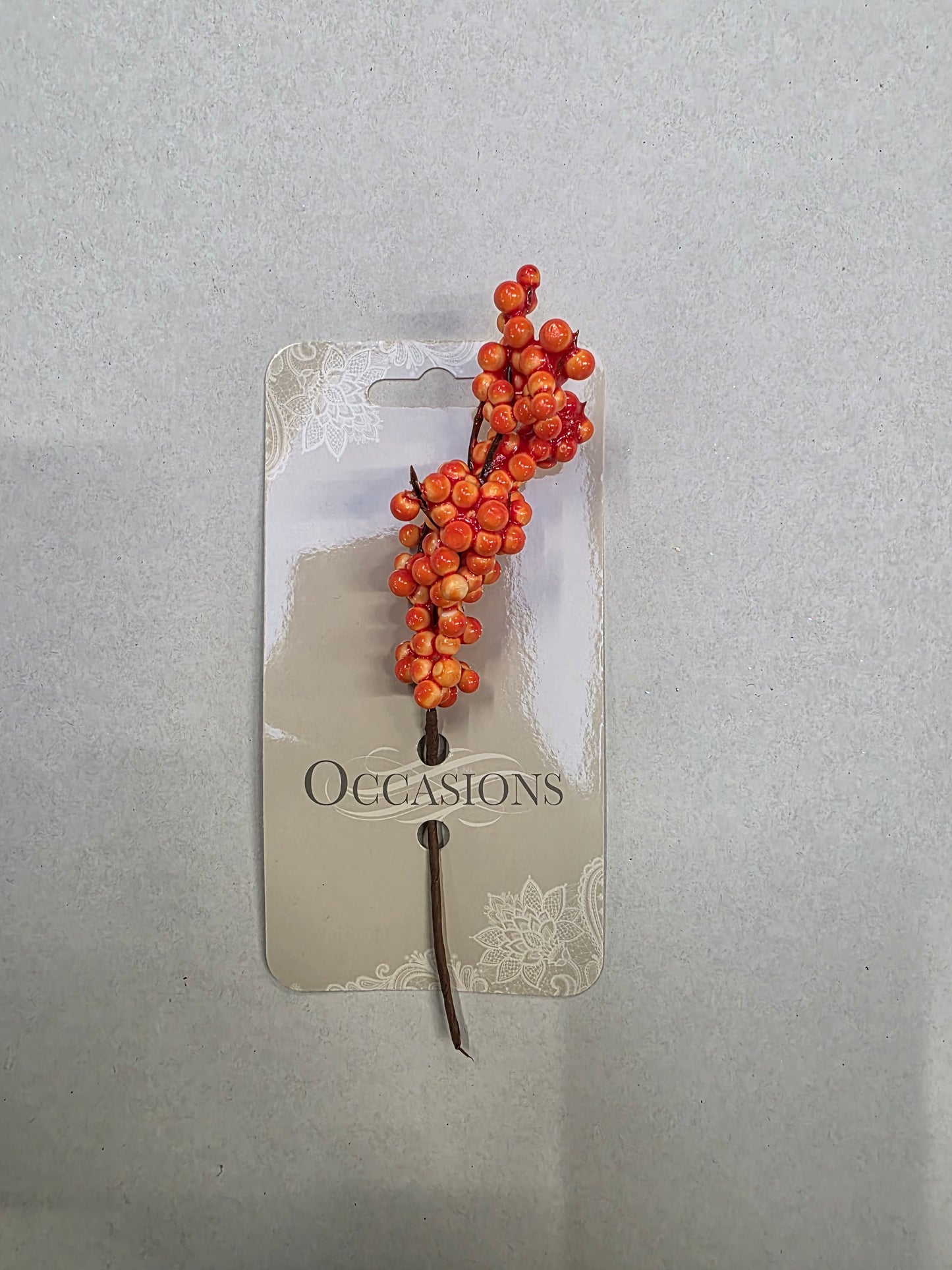 Pepperberries Orange 20cm  (PACK OF 3)