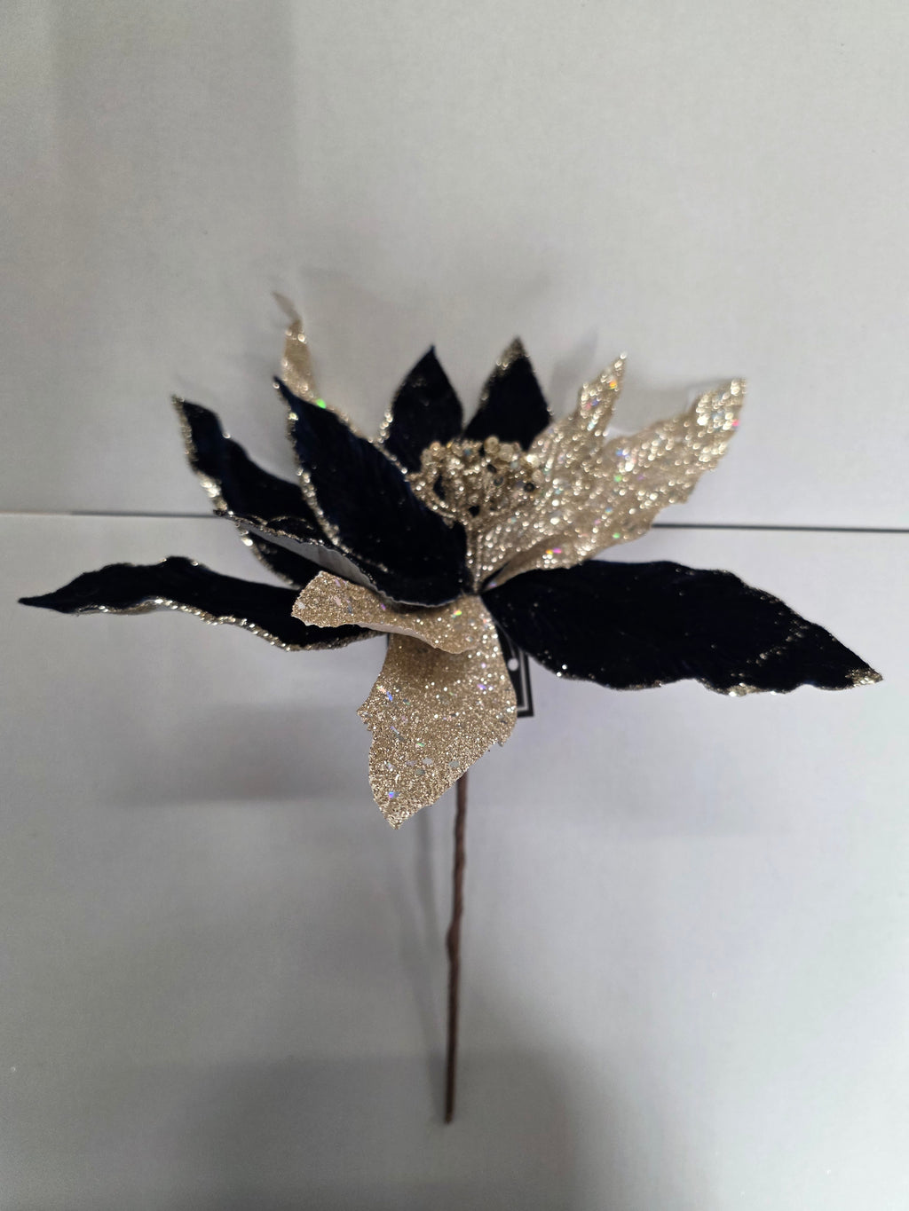 Flower Navy Champange 30cm