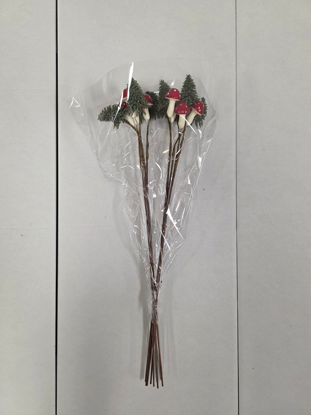 Dried Kerstboom Met Paddestoel