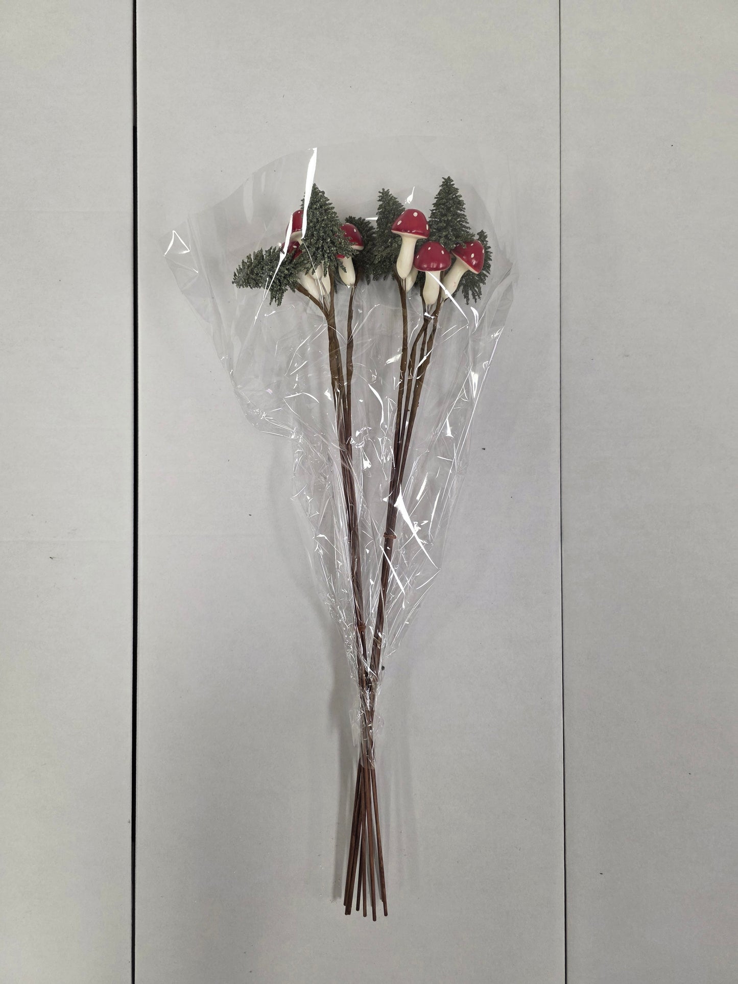 Dried Kerstboom Met Paddestoel