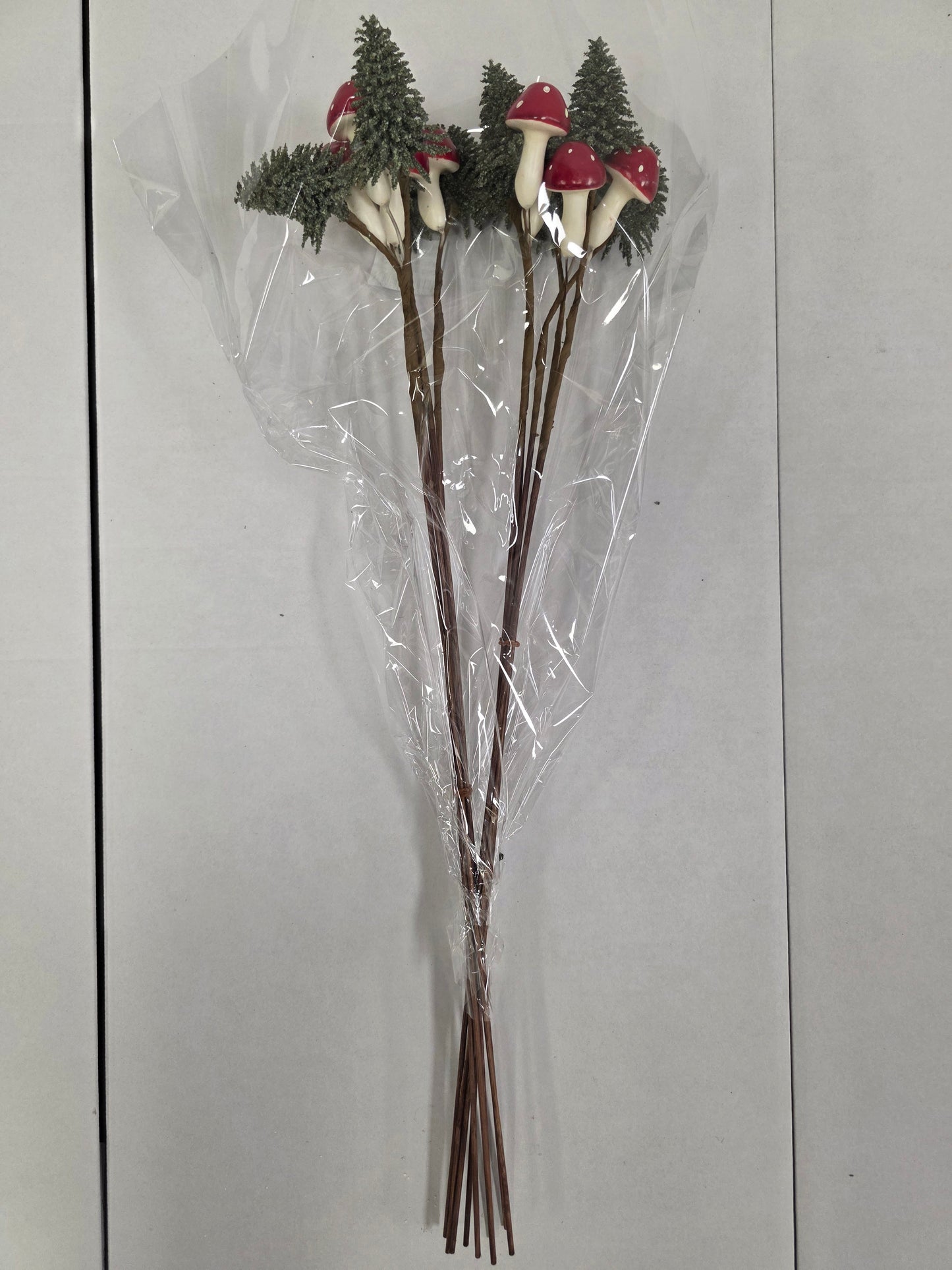 Dried Kerstboom Met Paddestoel