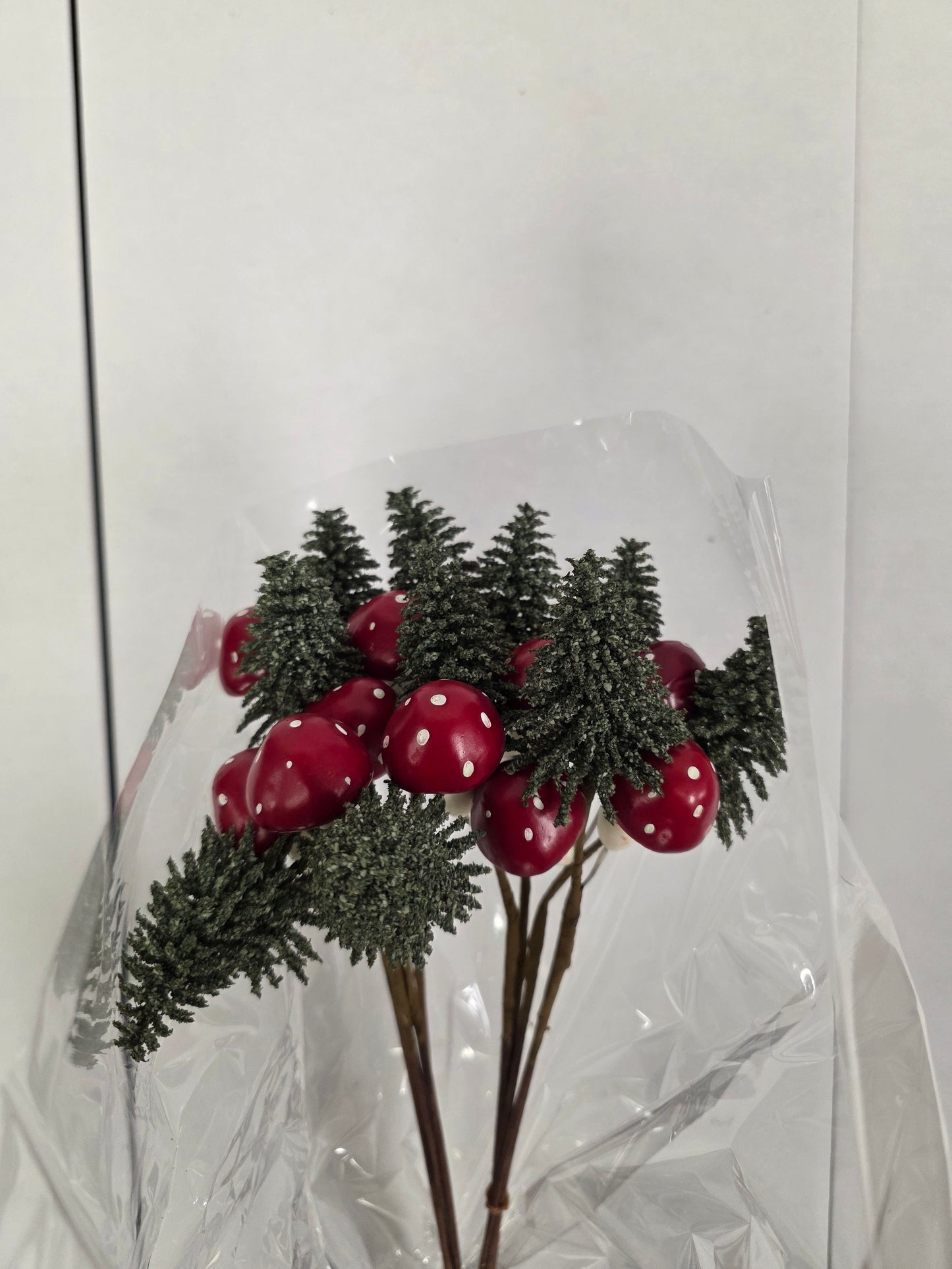 Dried Kerstboom Met Paddestoel