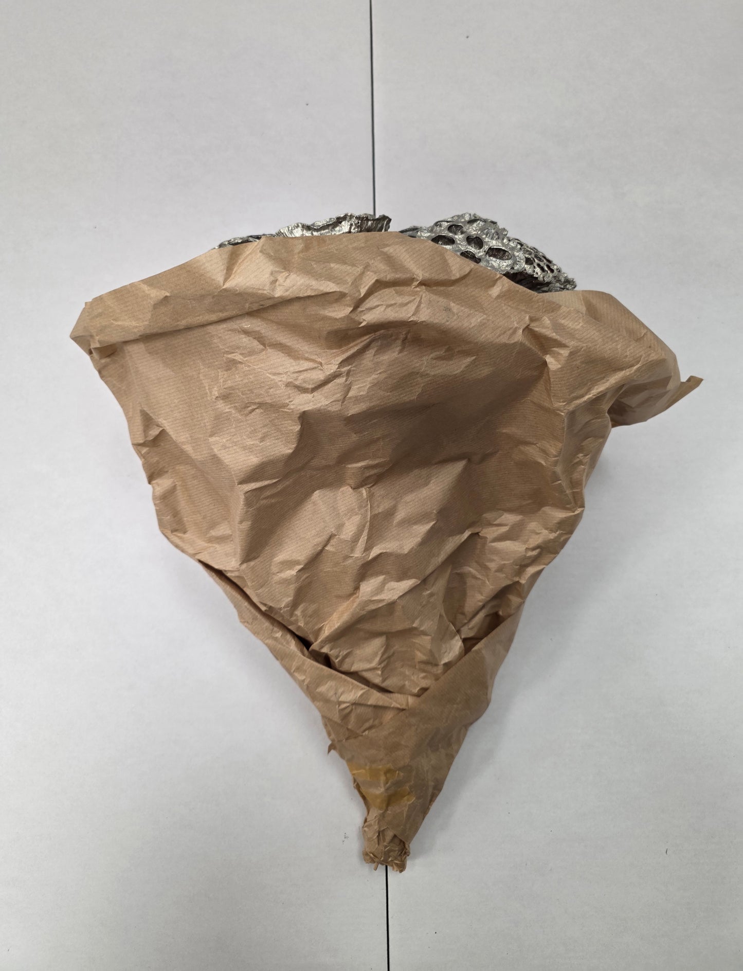 Dried Lotus Wit + Goud Glitter