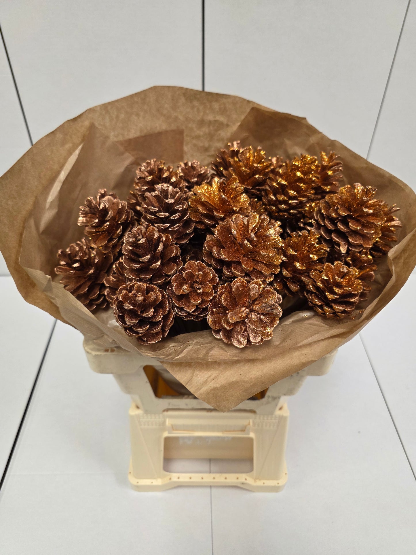 Dried Pine Cone Copper