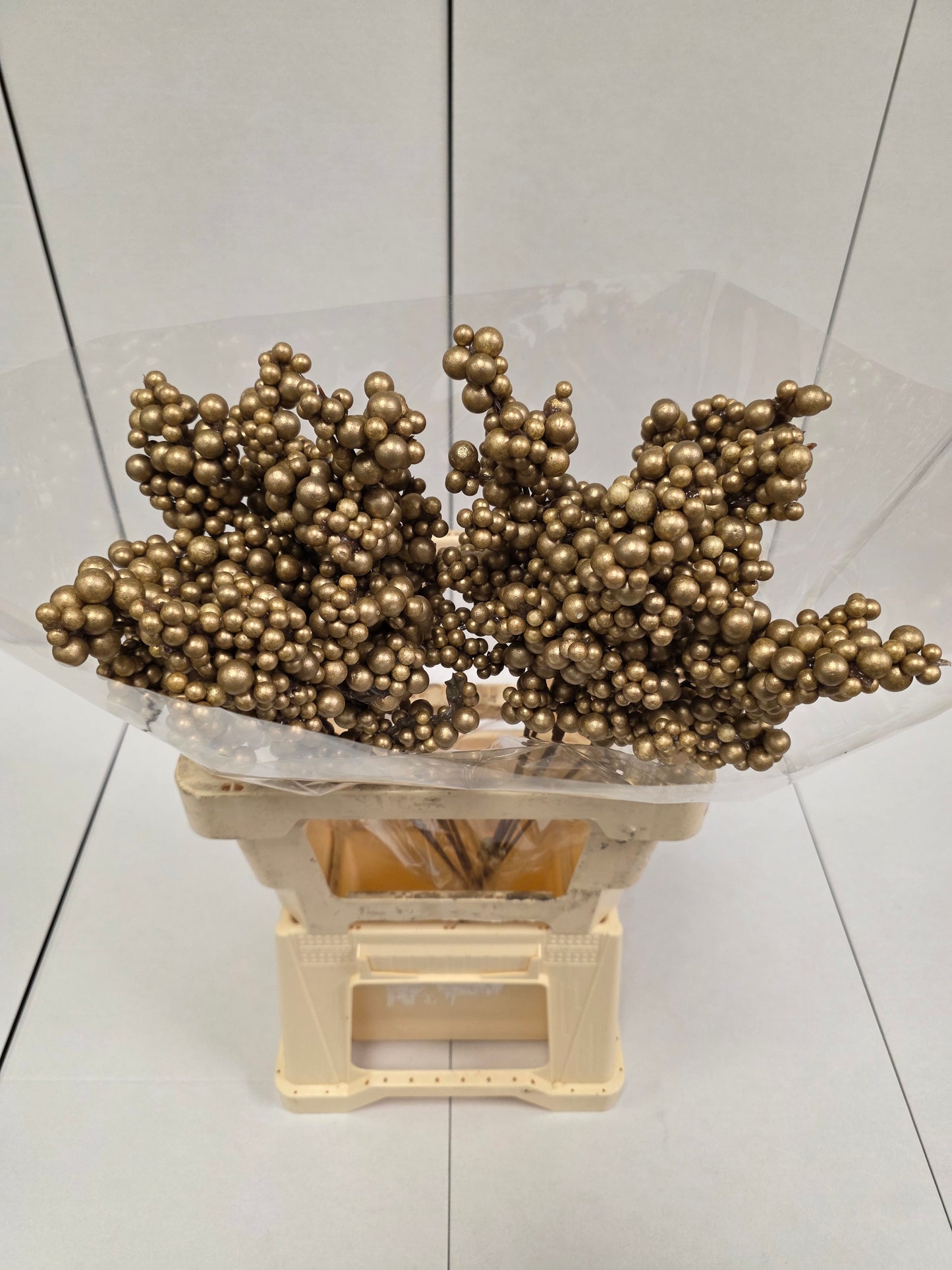 Peper Bes Op Stok Goud