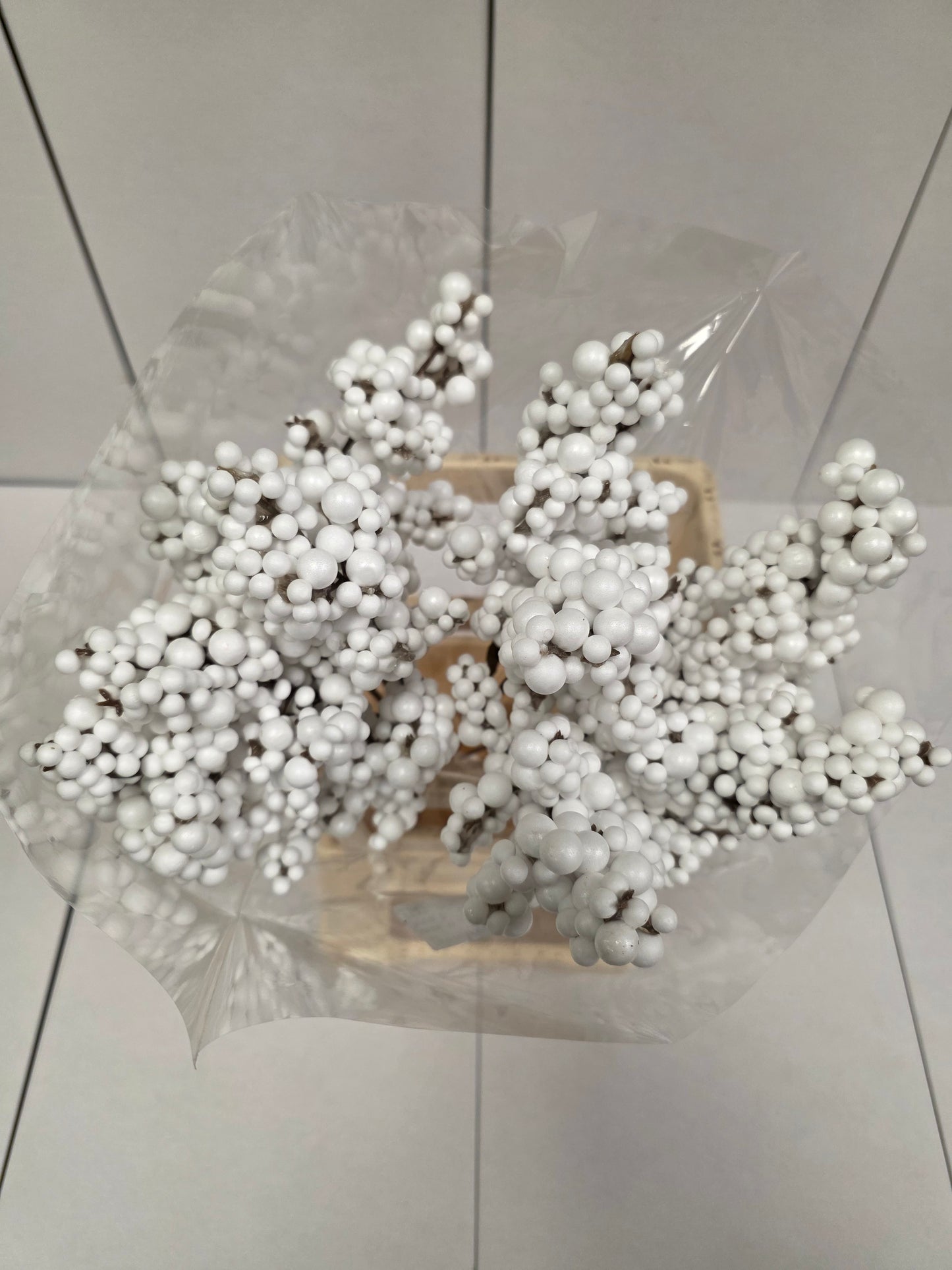 Peper Bes Op Stok Wit