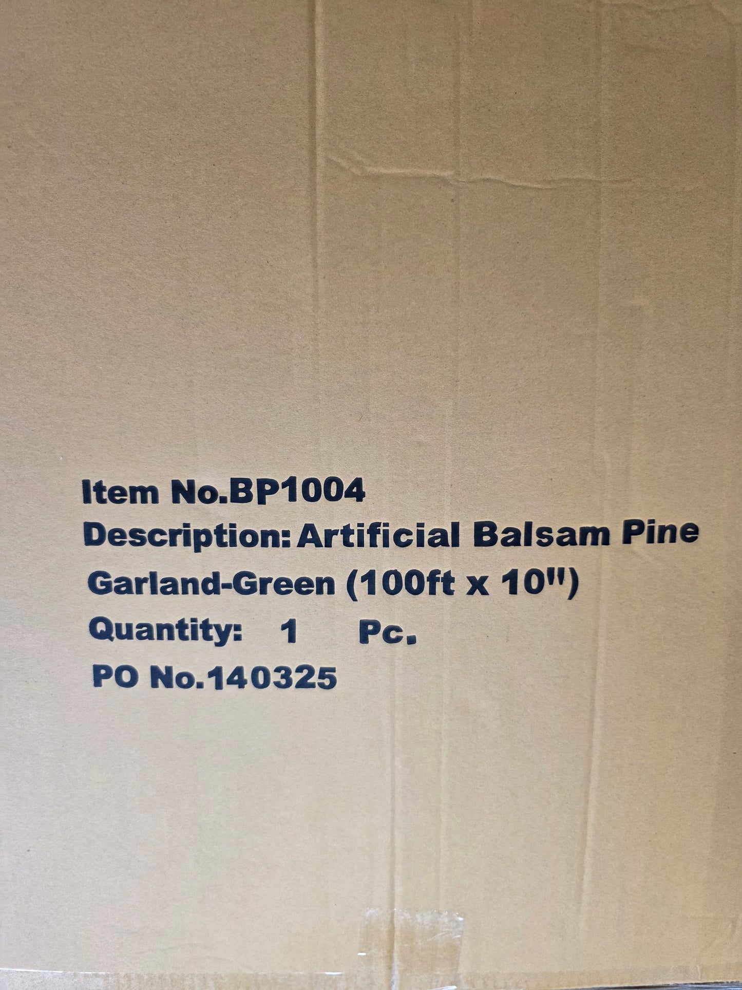 Garland Balsam 100ft X 10 Inch