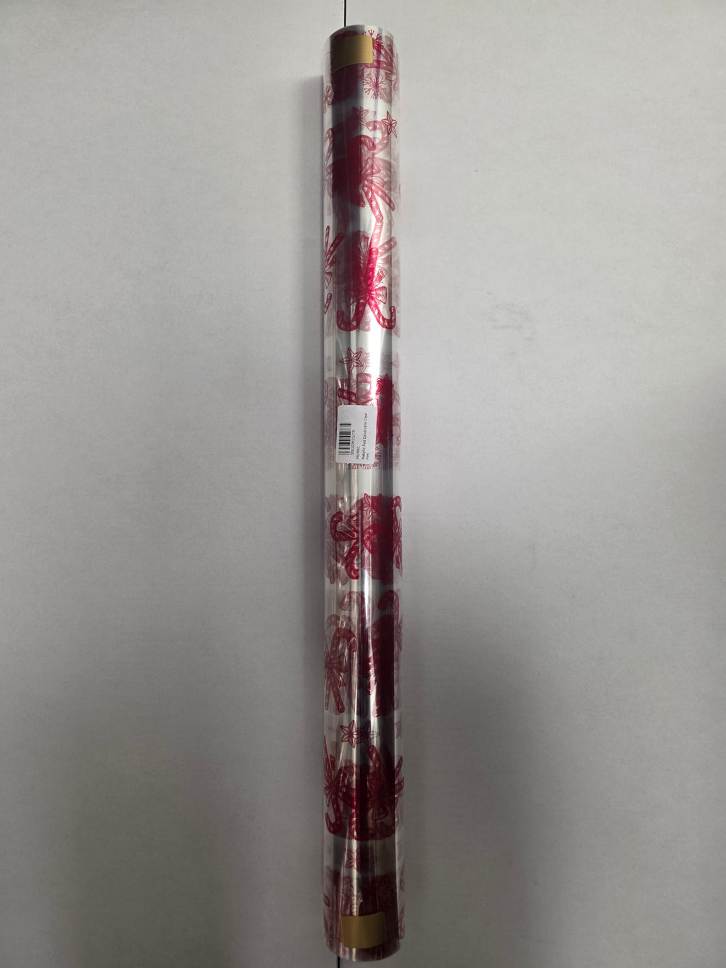 Cello Candy Cane Clear