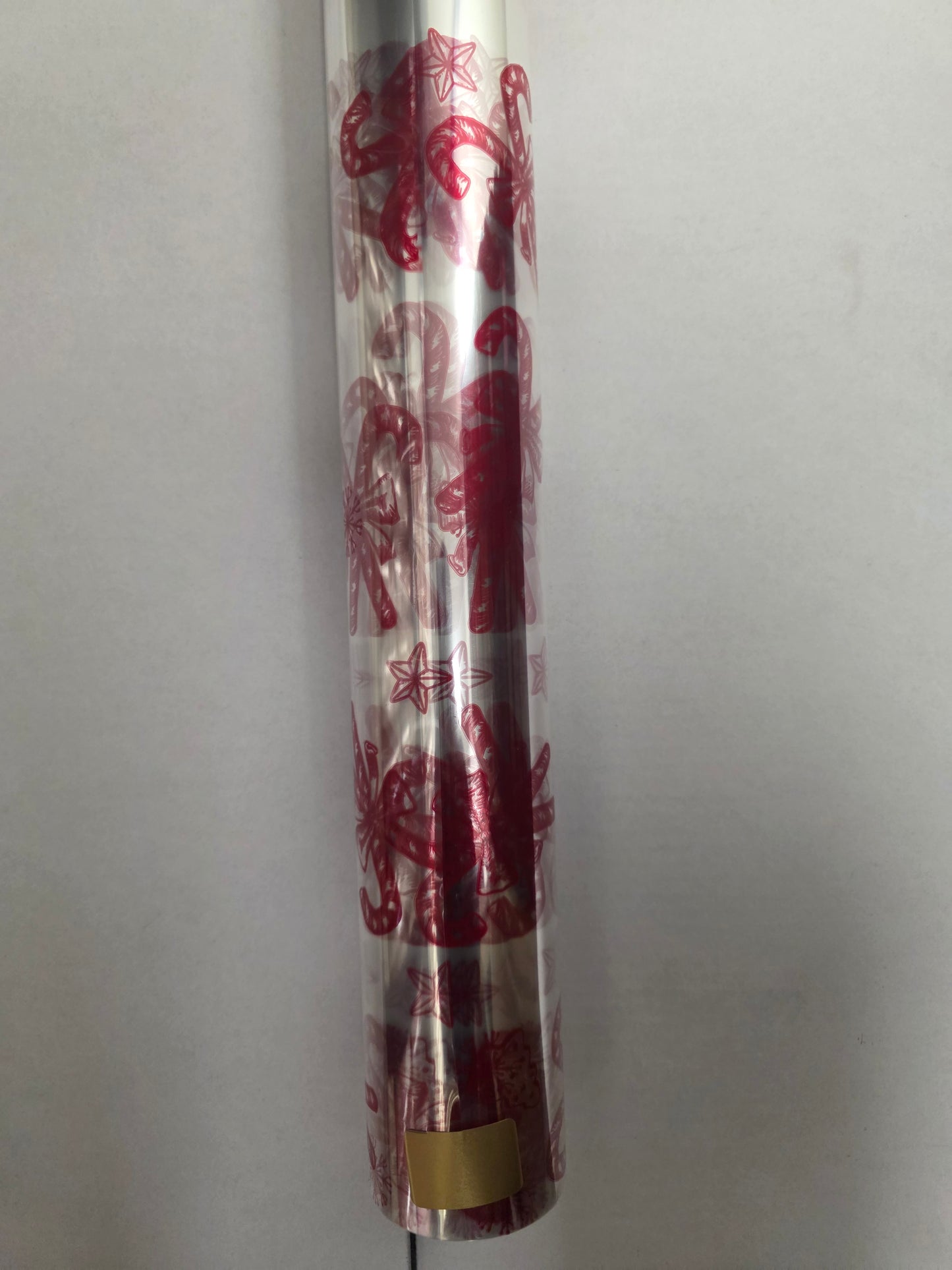 Cello Candy Cane Clear