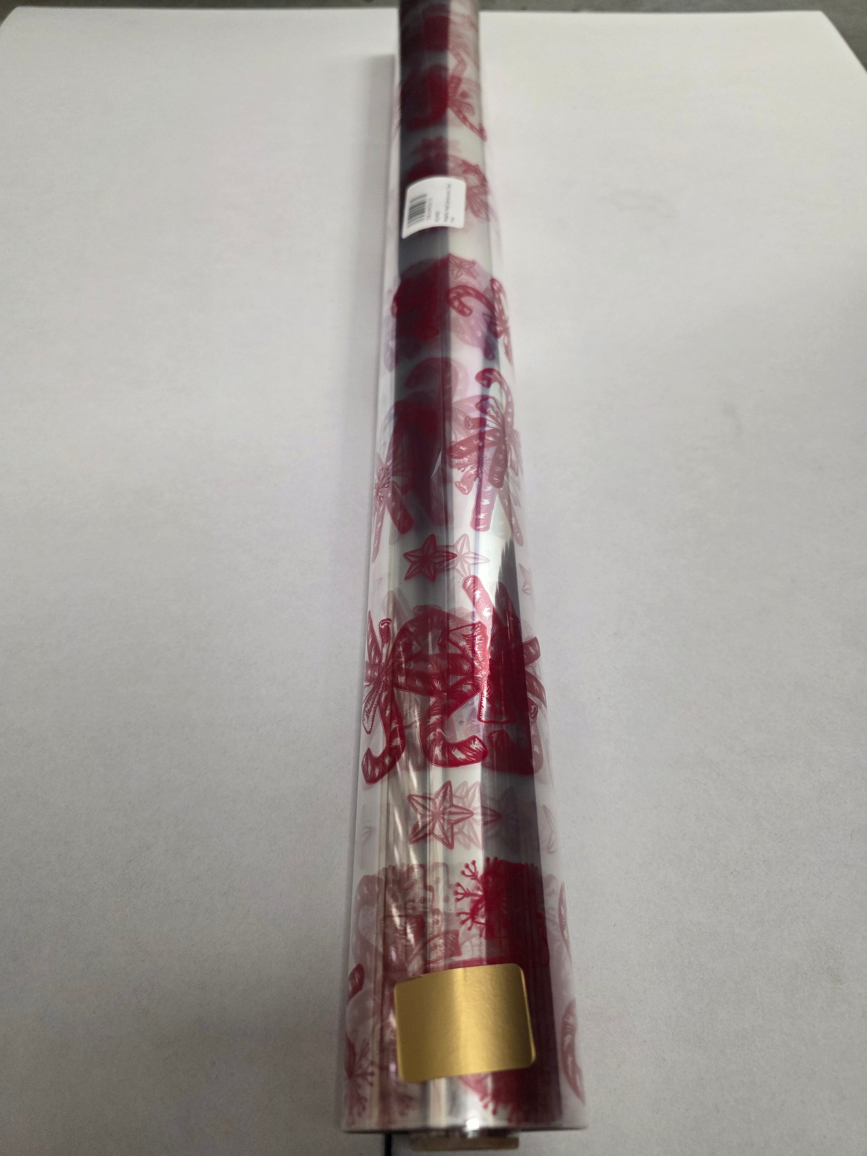 Cello Candy Cane Clear