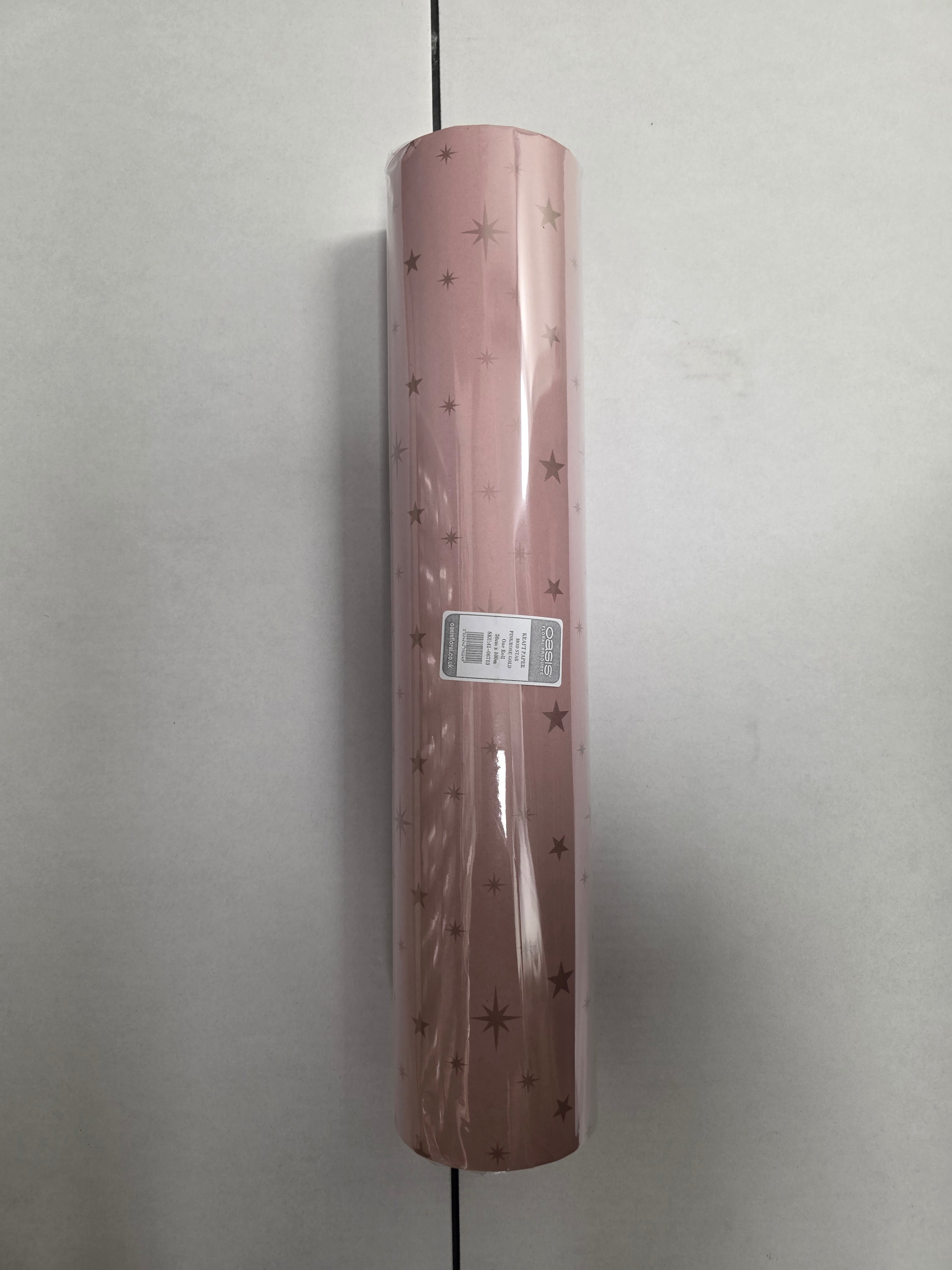 Craft Paper Star Pink