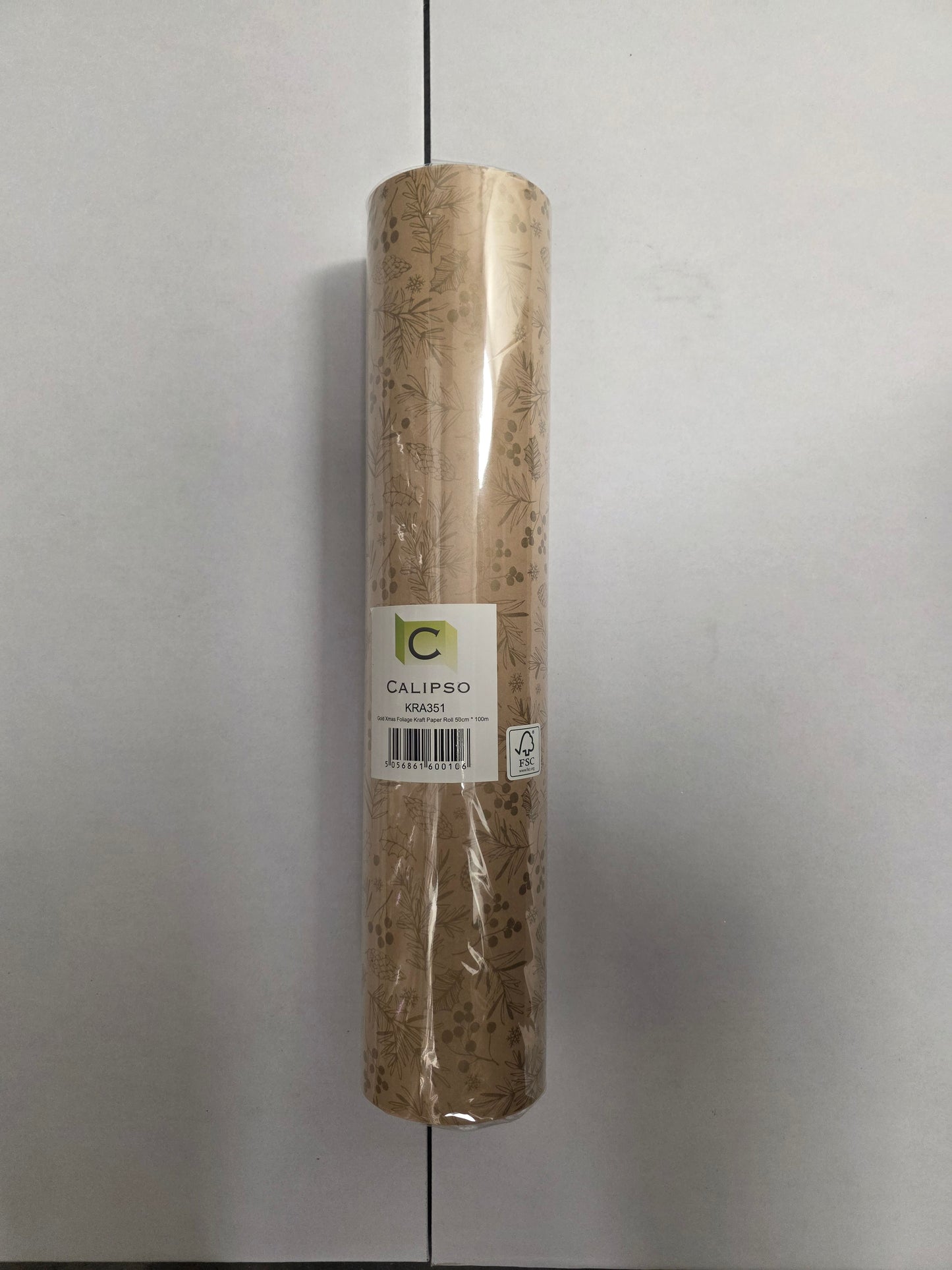 Paper Kraft Christmas Foliage 50cm X 100m