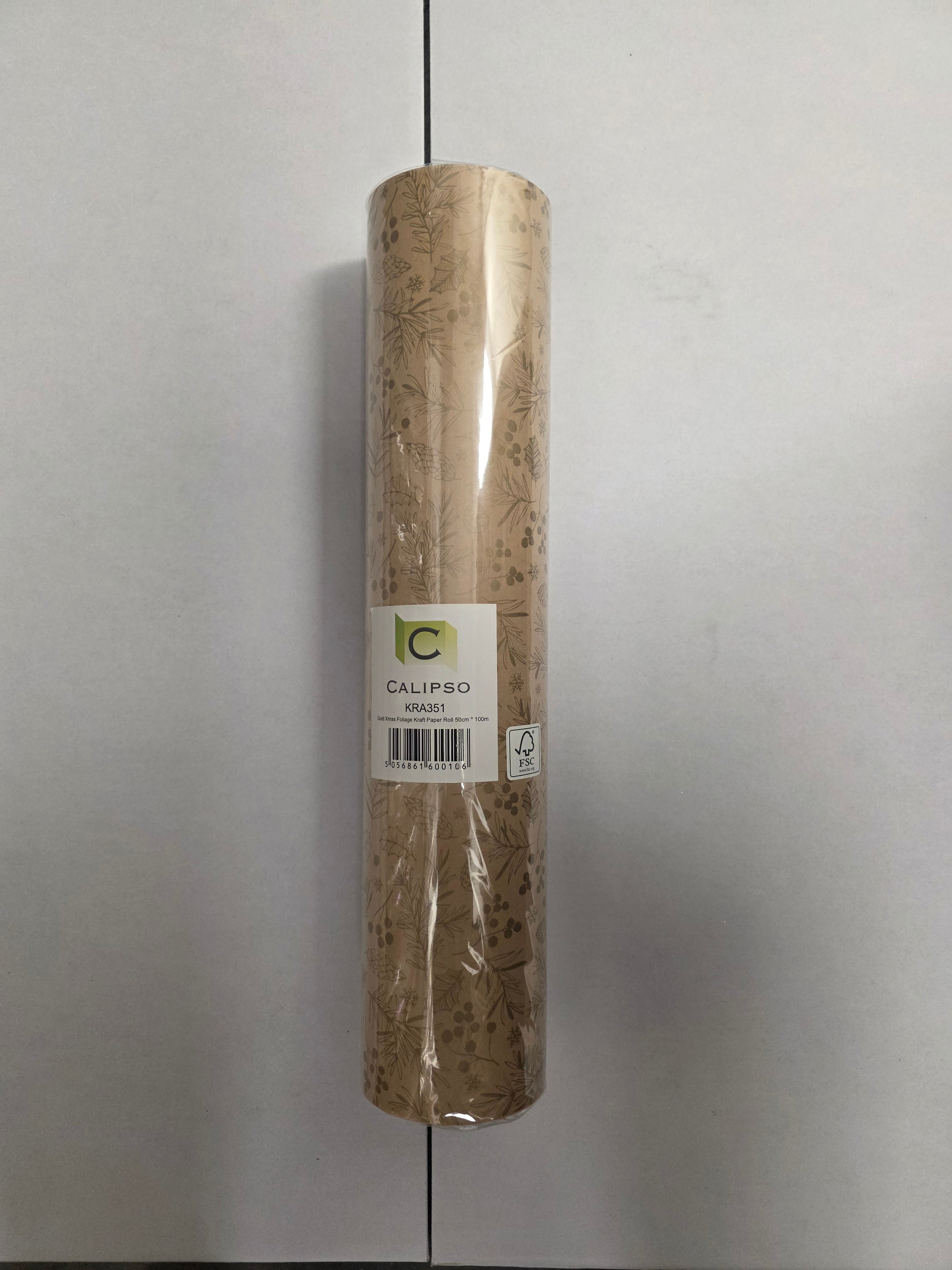 Paper Kraft Christmas Foliage 50cm X 100m