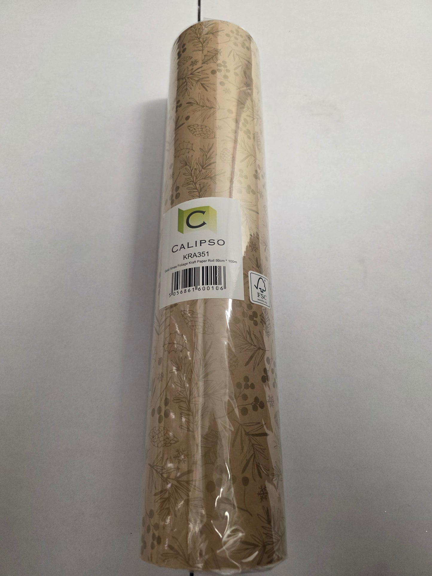 Paper Kraft Christmas Foliage 50cm X 100m