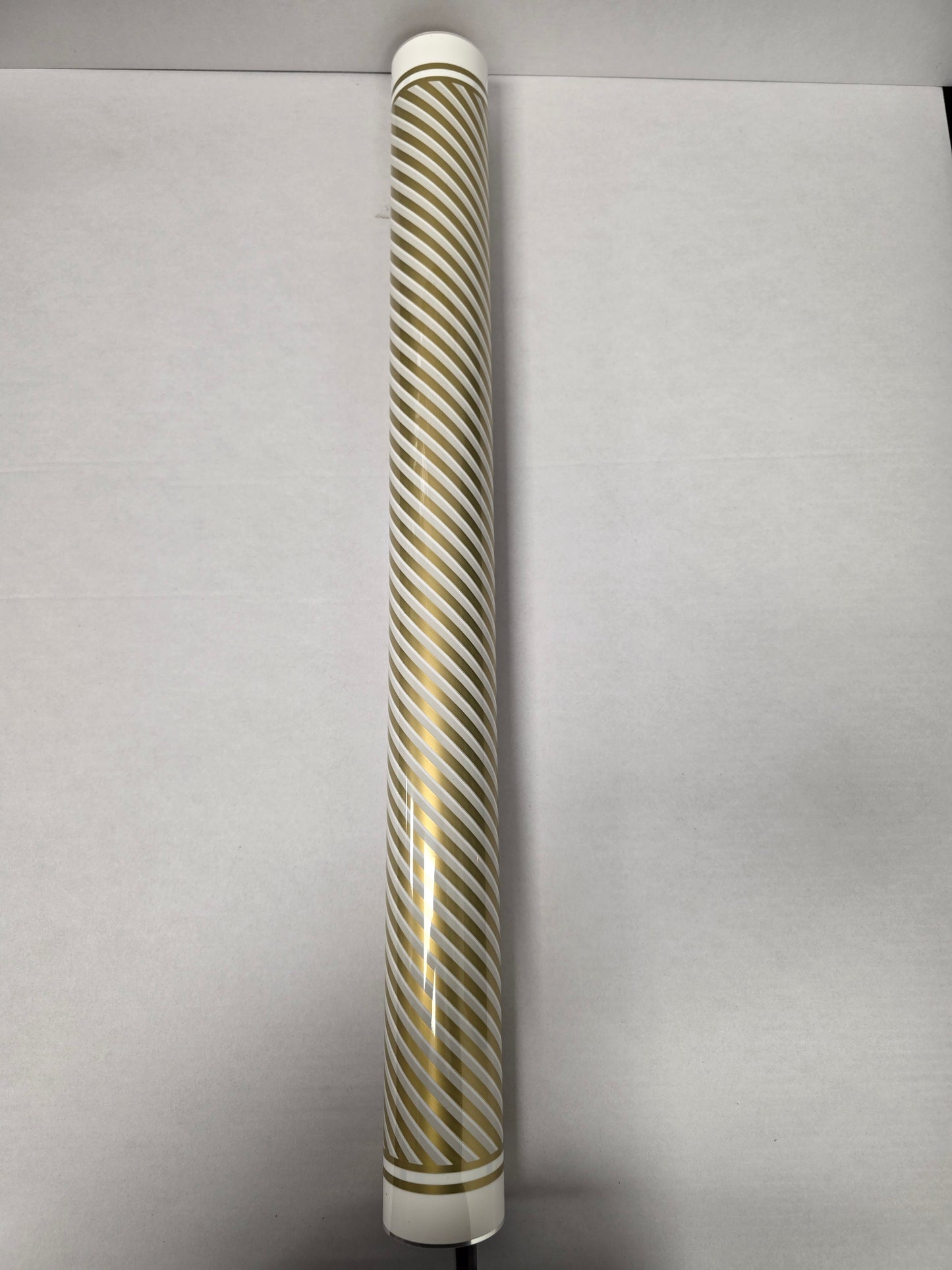 Cello Square Stripe Gold White