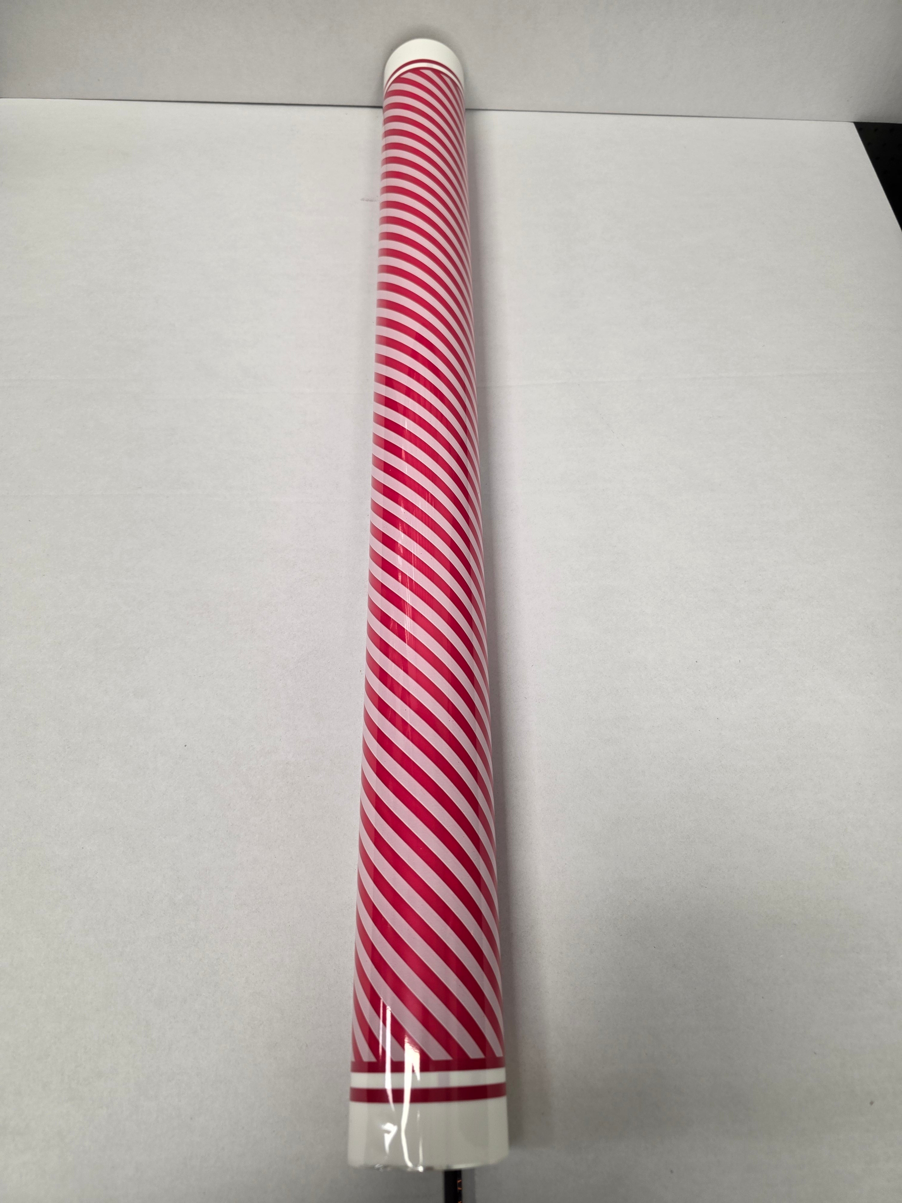 Cello Square Stripe Red White