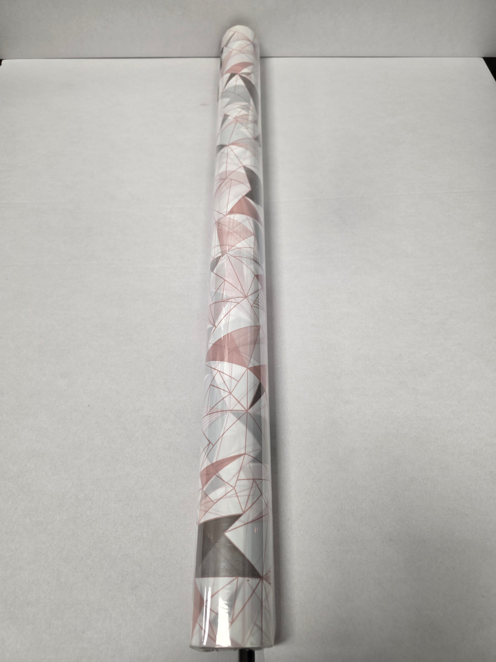 Cellophane Geo Grey Pink