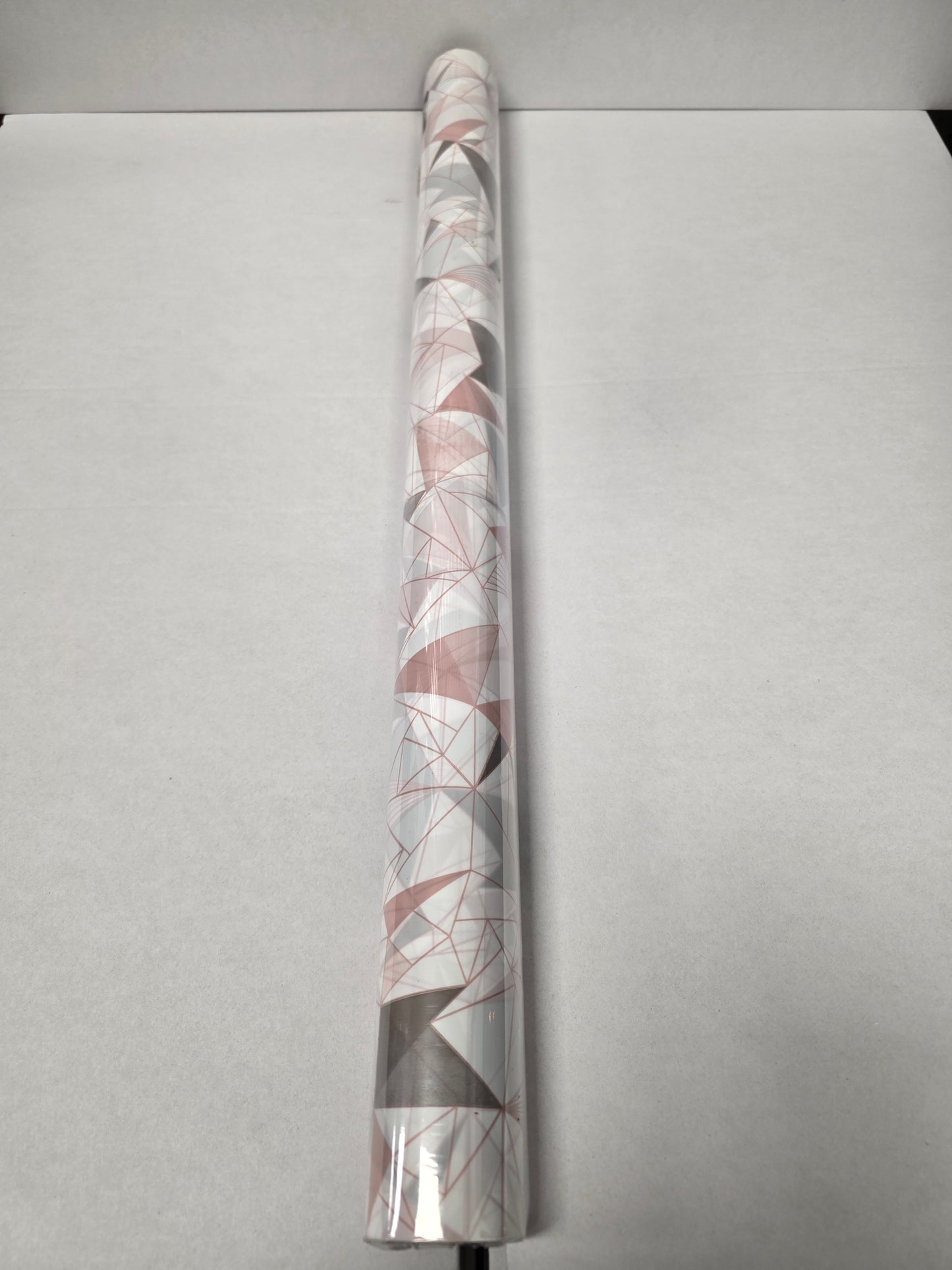 Cellophane Geo Grey Pink