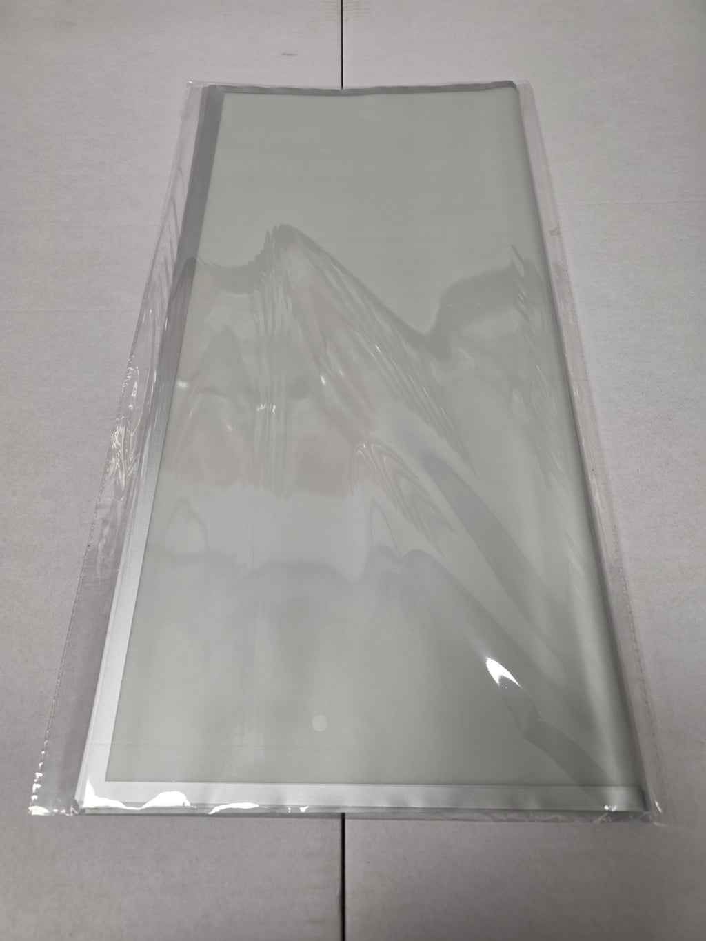 Cello Sheet Frosted Grey Grey Border
