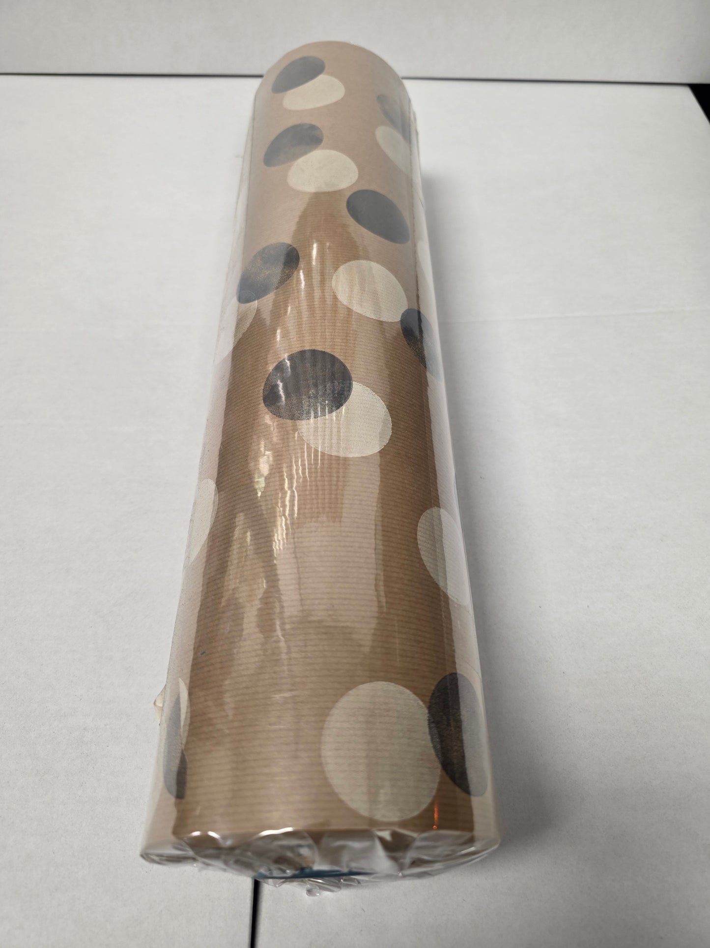 Craft Paper Watercolour Dot Almond & Grey