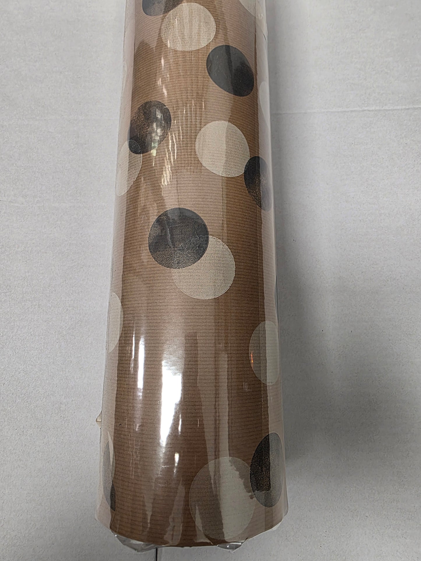 Craft Paper Watercolour Dot Almond & Grey