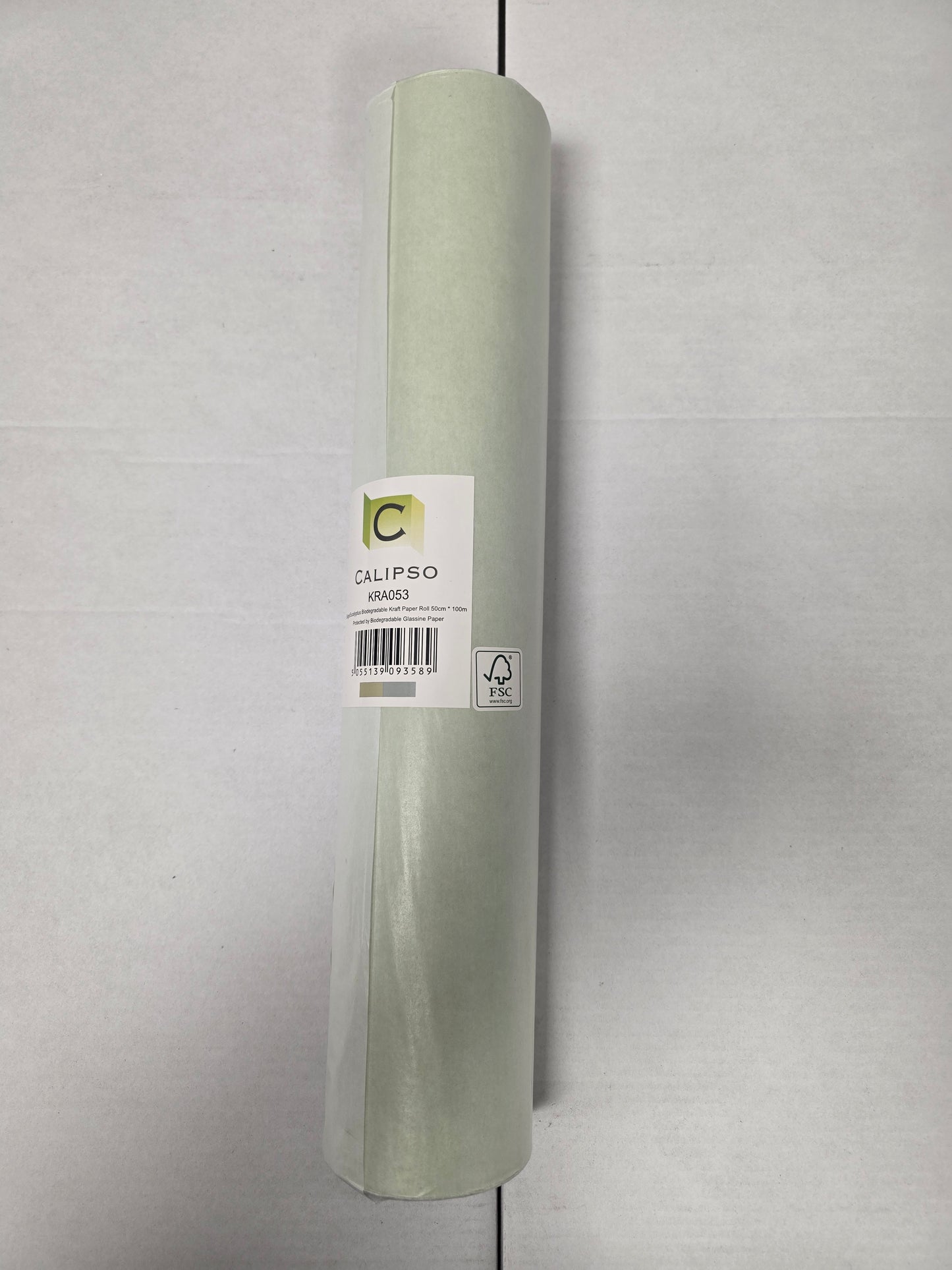 Craft Paper Double Sided Ivory Eucalyptus