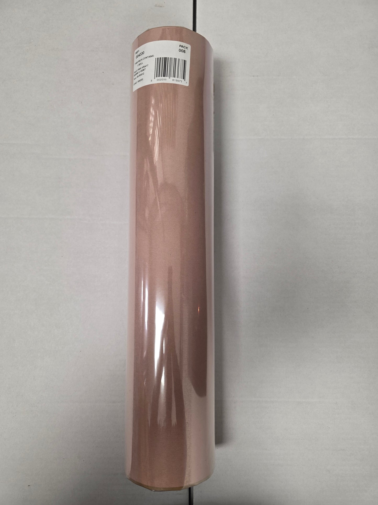 Craft Paper Roll Pale Pink