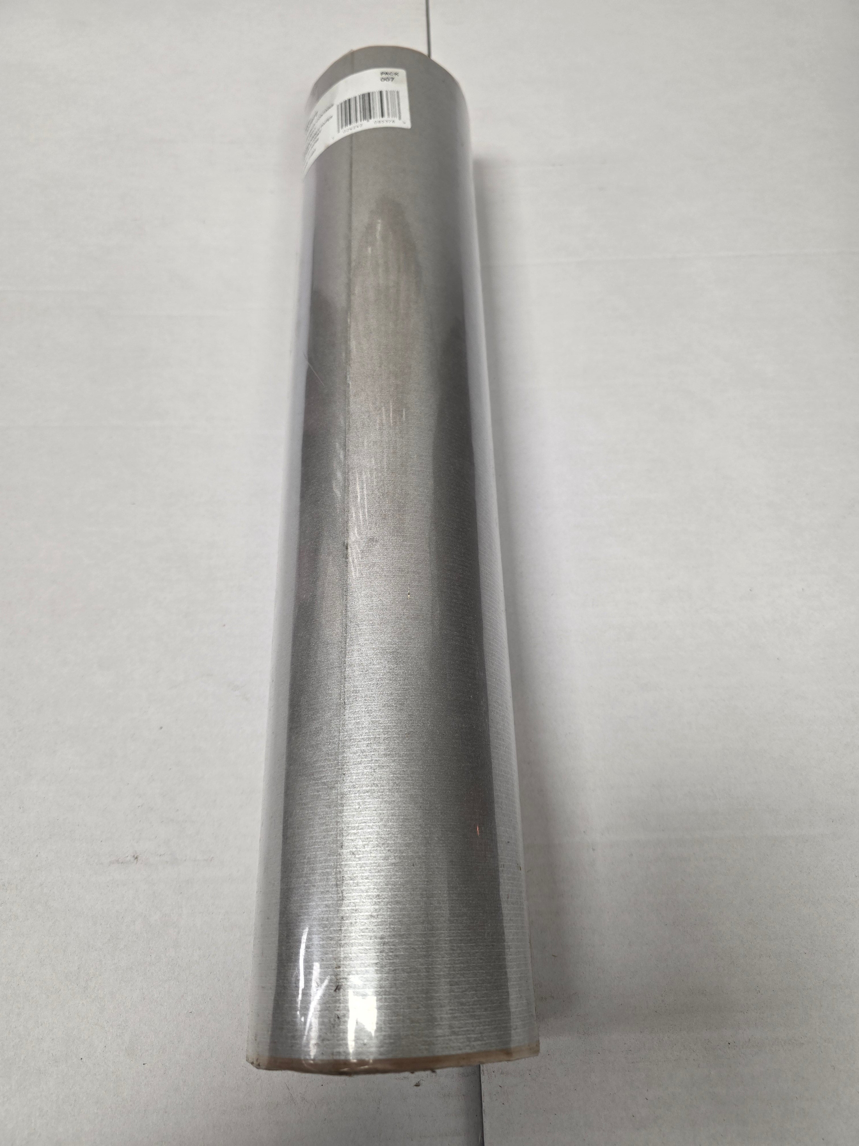 Kraft Paper Roll Metallic Silver