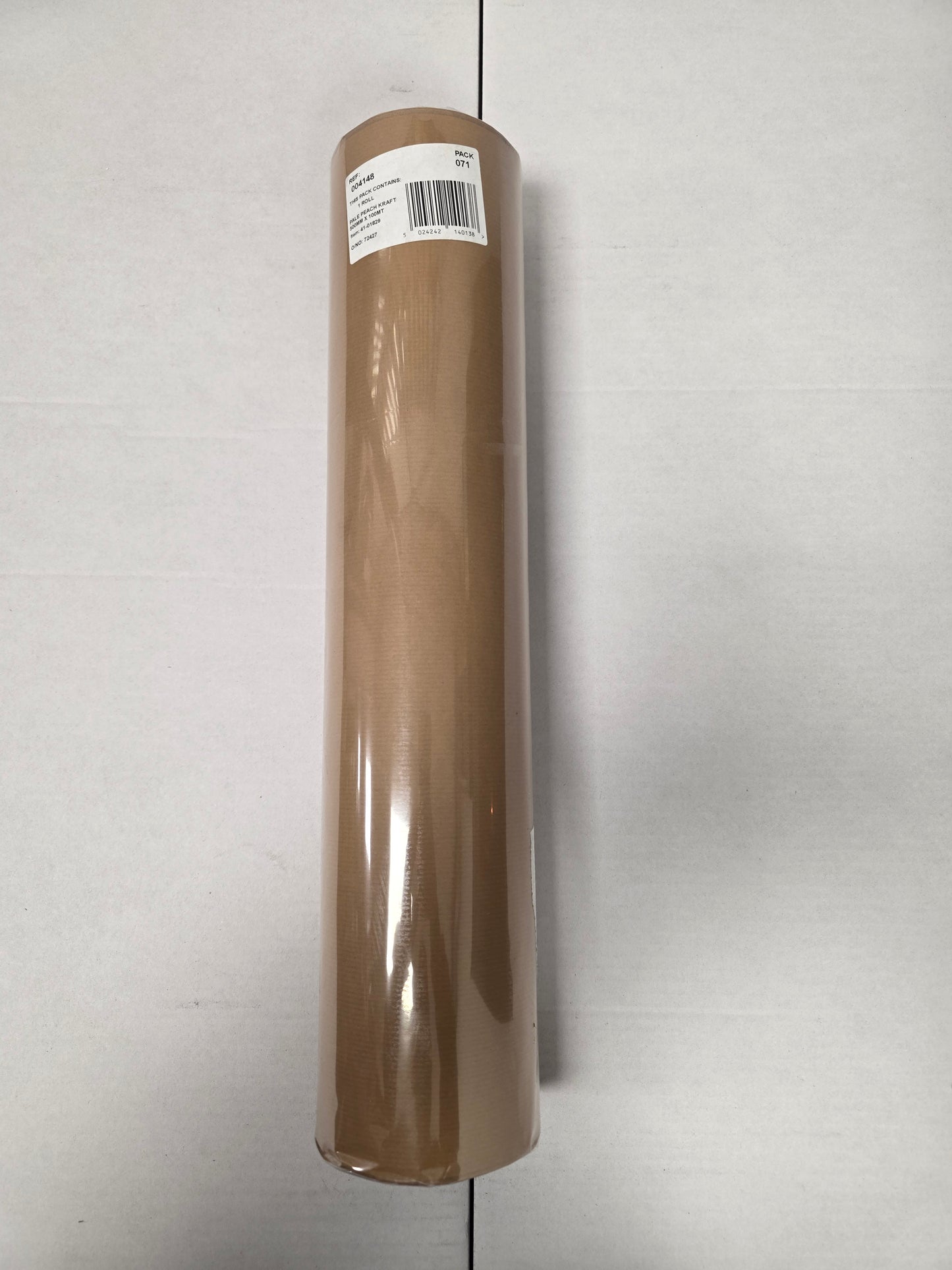 Kraft Paper Roll Pale Peach