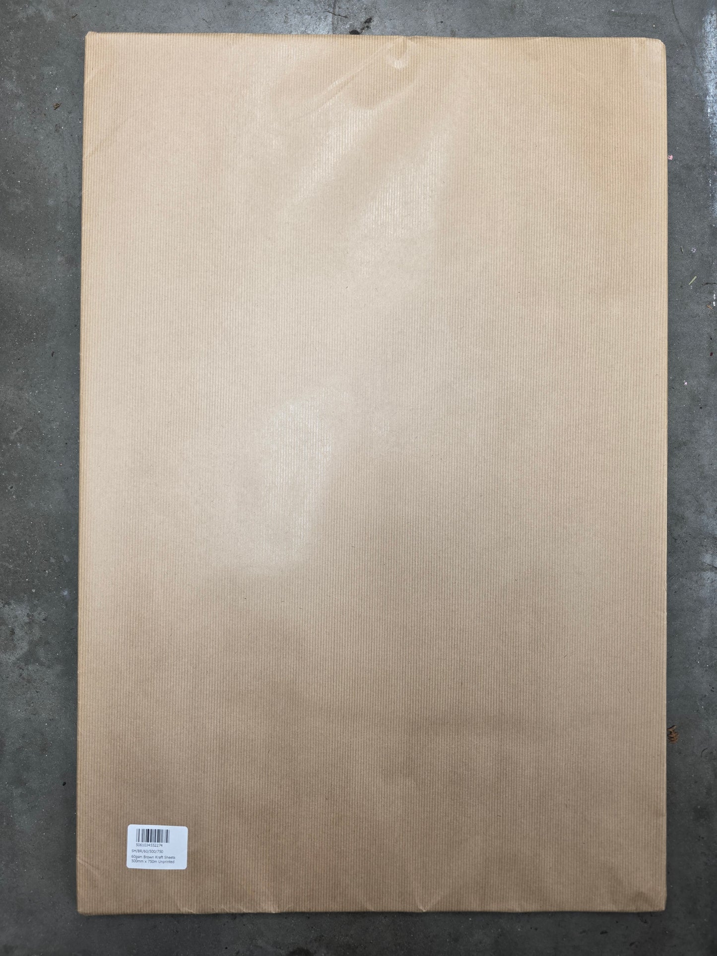 Kraft Brown Sheet 60g 50x75cm X250