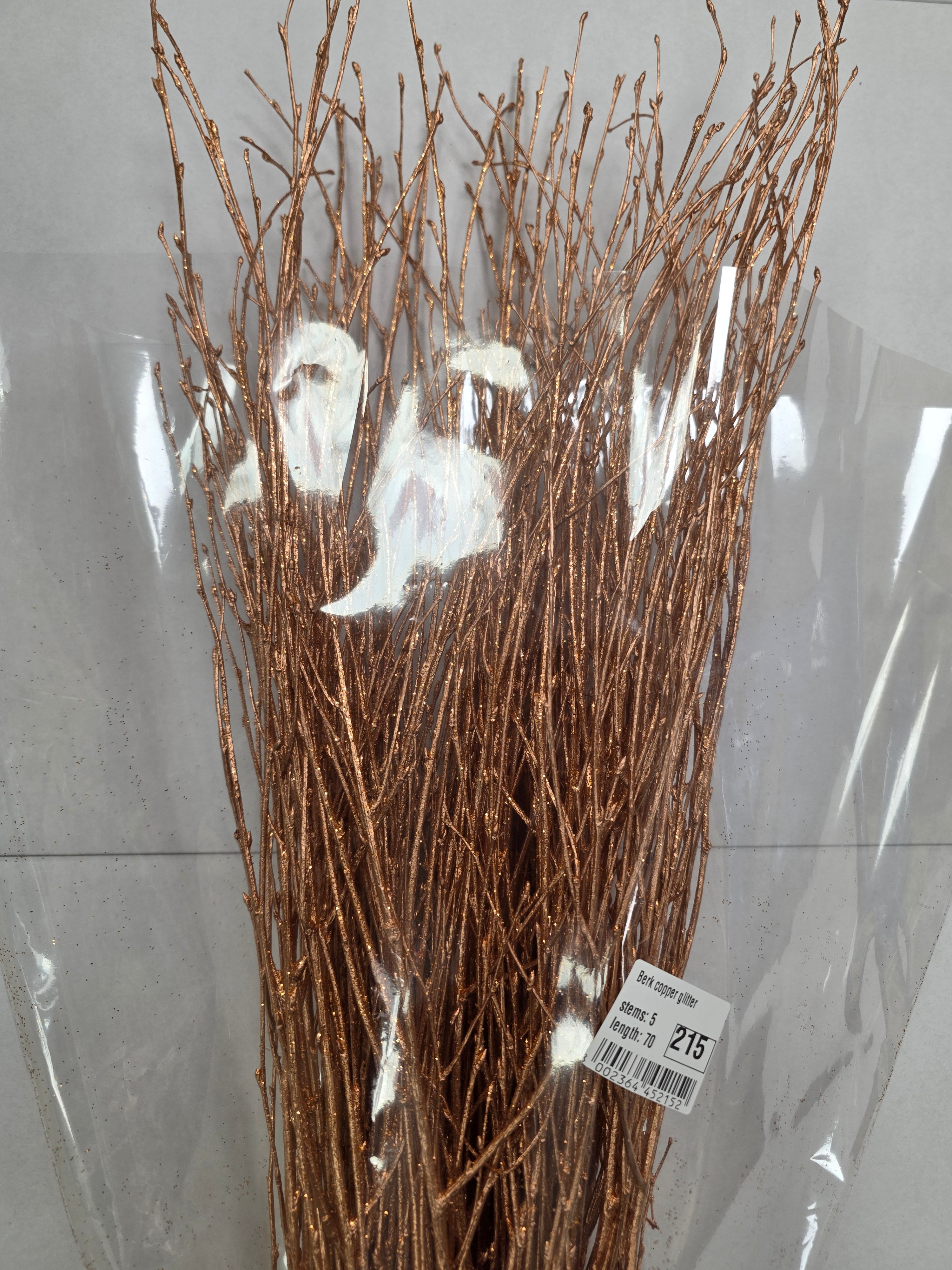 Berk Copper Glitter 120cm