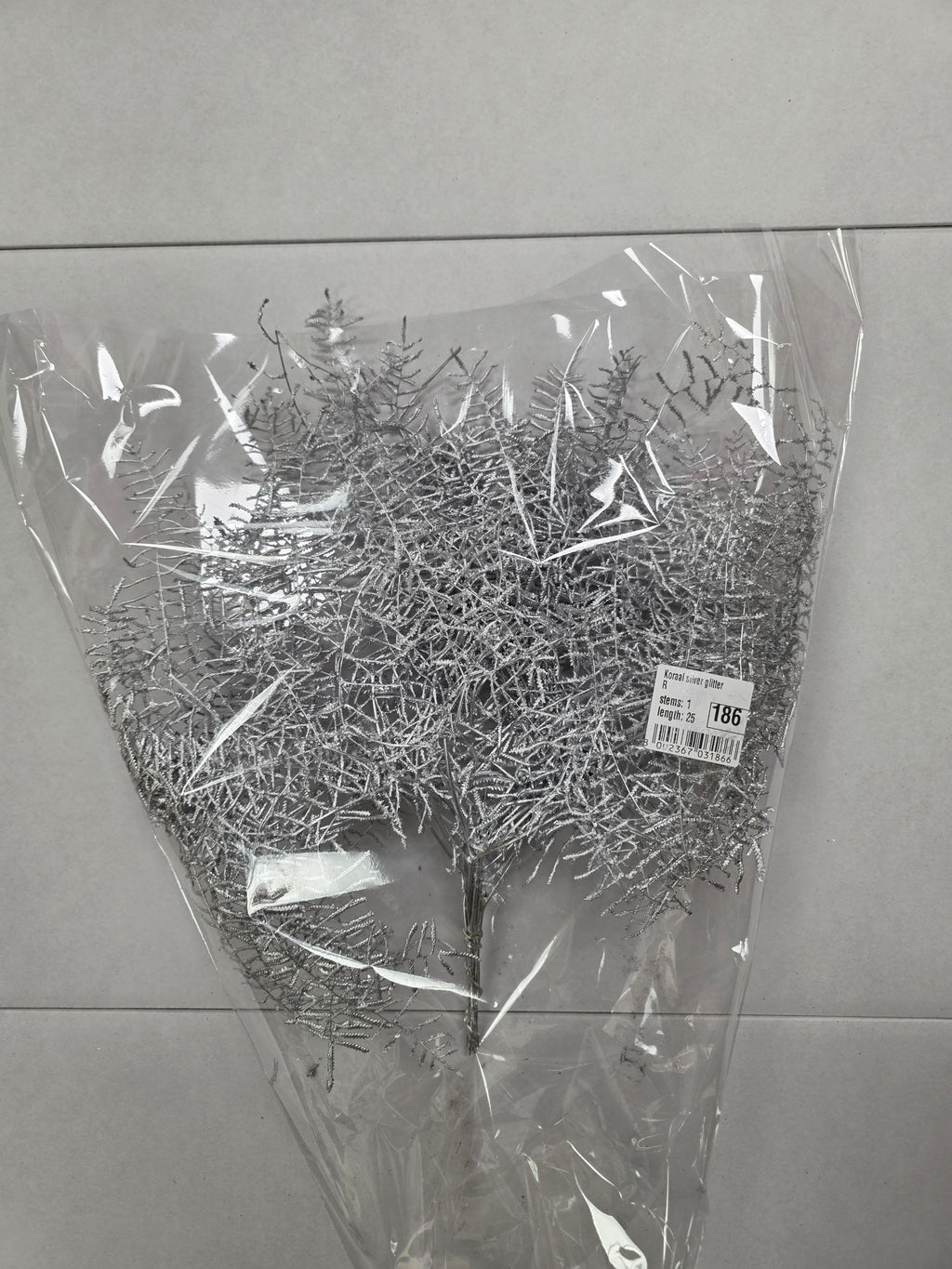 Koraal Silver Glitter
