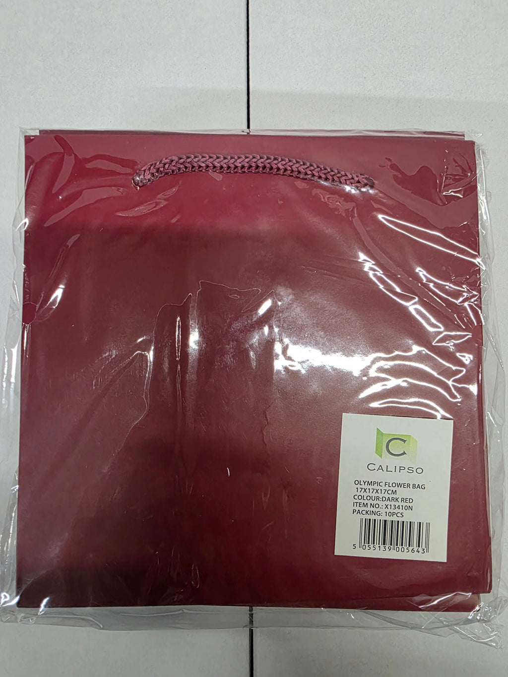 Multipurpose/Bouquet Bag Dark Red 17cm