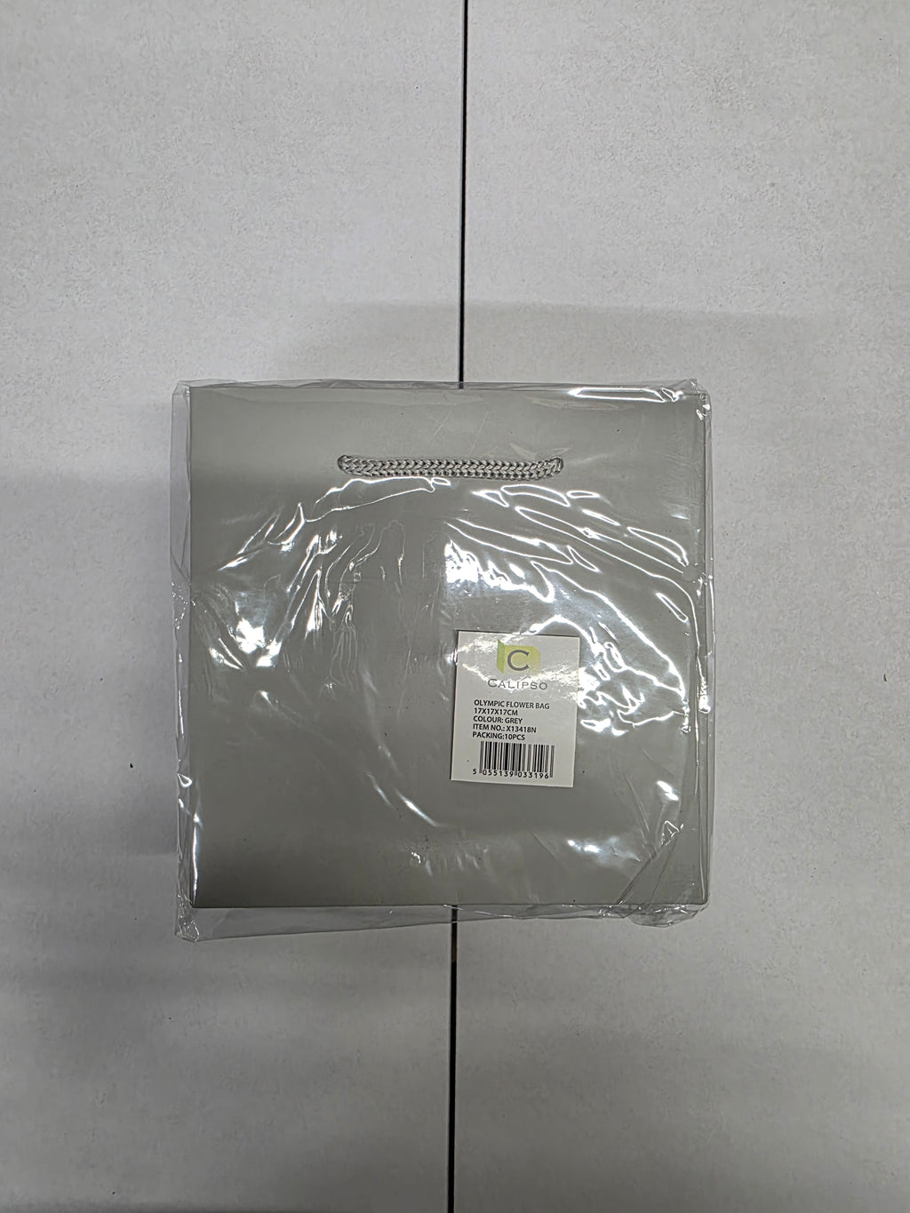Multipurpose/Bouquet Bag Grey 17cm