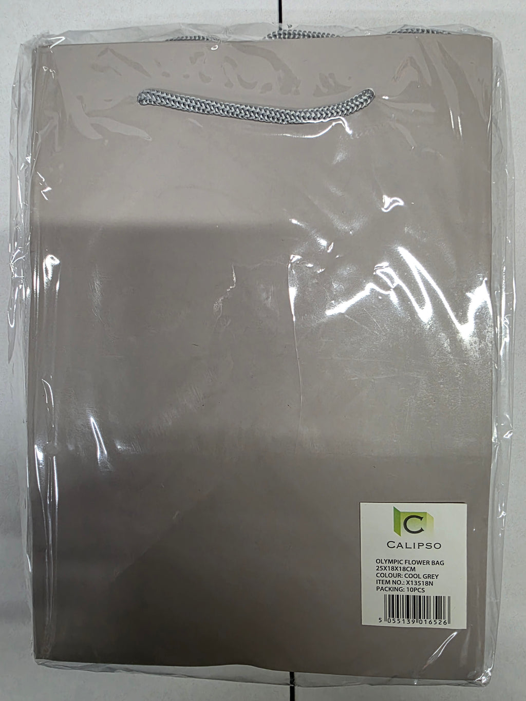 Multipurpose/Bouquet Bag Grey 25cm