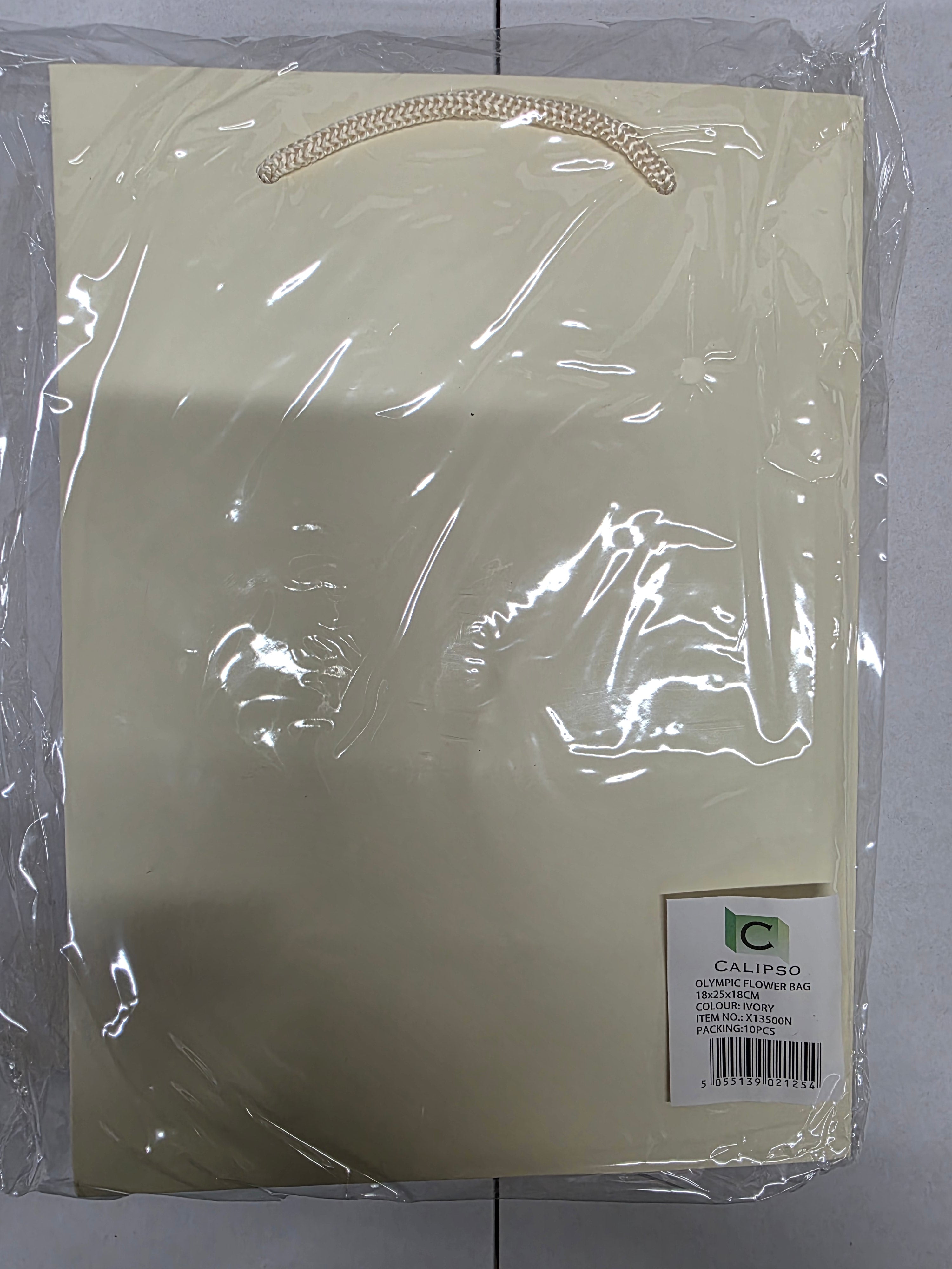 Multipurpose/Bouquet Bag Ivory 25cm