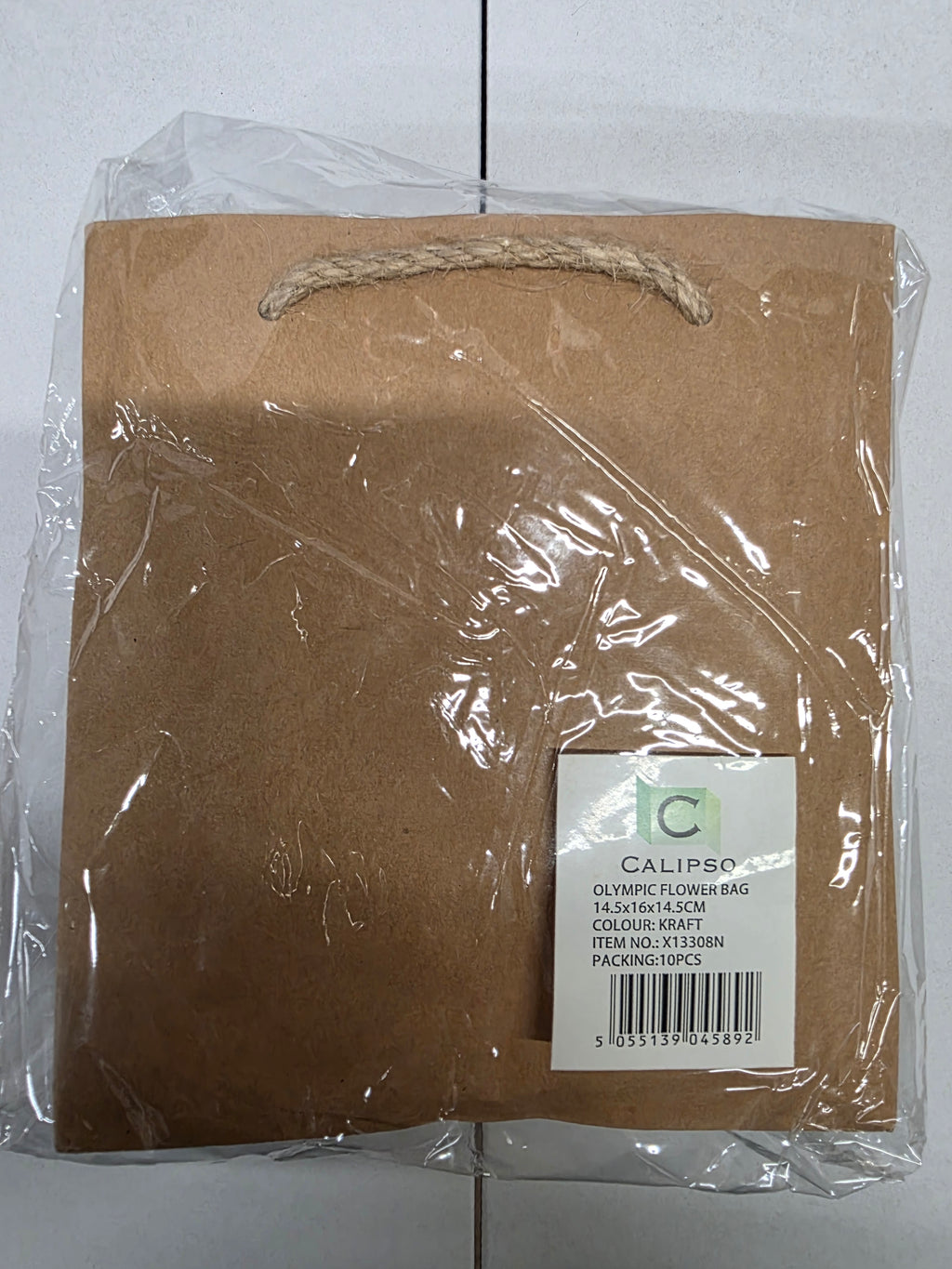 Multipurpose/Bouquet Bag Kraft 14.5cm