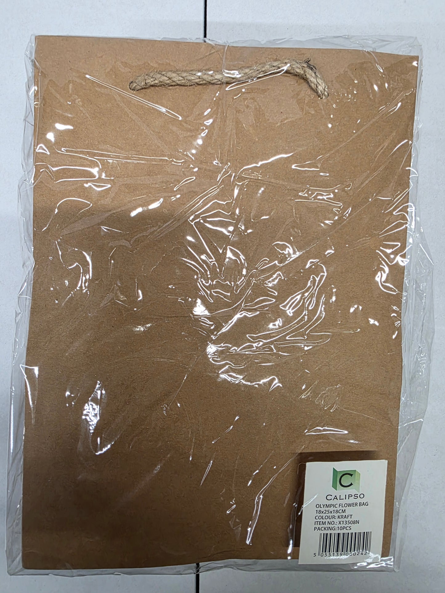 Bouquet Bag Kraft 25cm